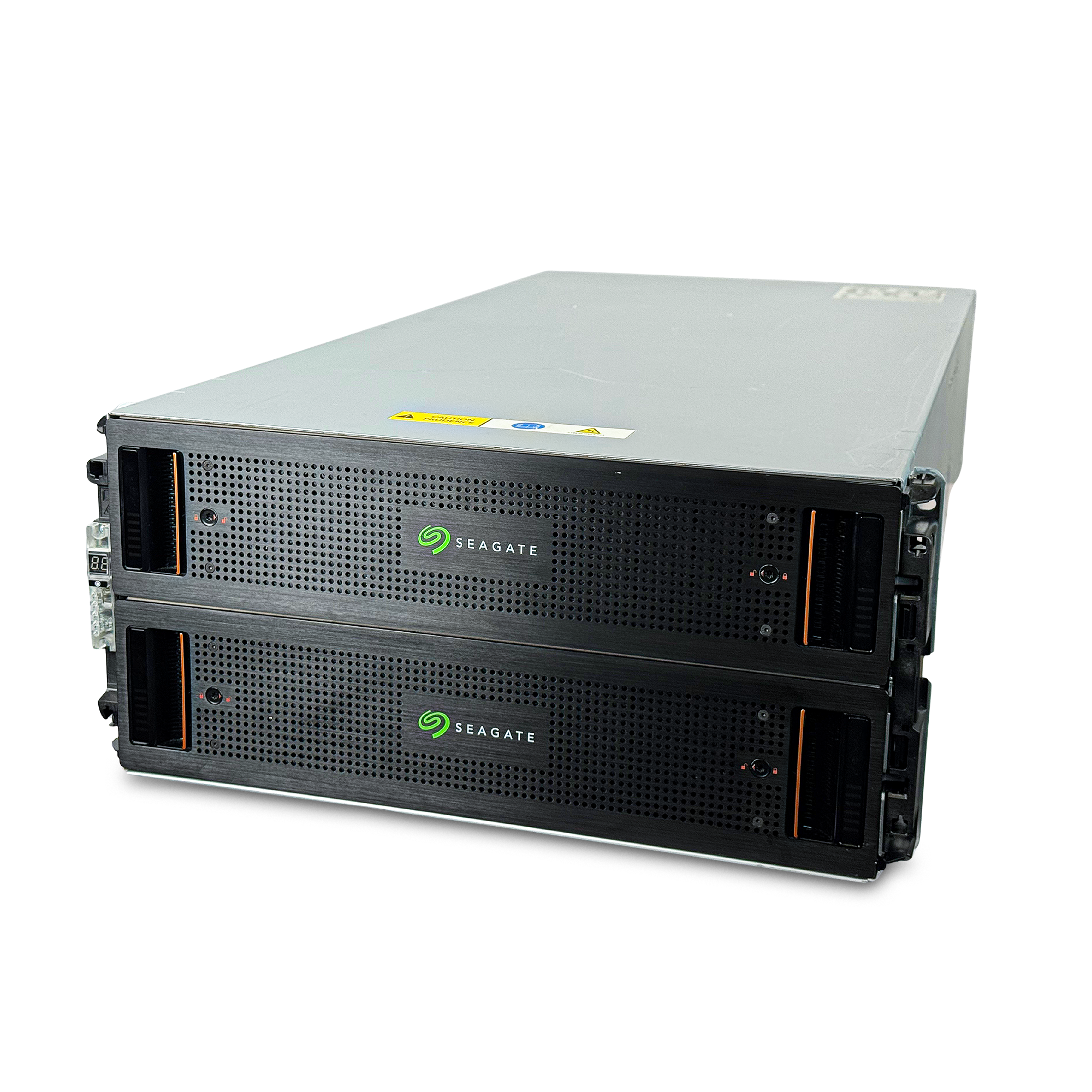 Seagate Exos E 5U84 SAS Disk Shelf | 84-Bay 5U Data Center JBOD Enclosure (Refurbished) with Enterprise SAS Hard Drives