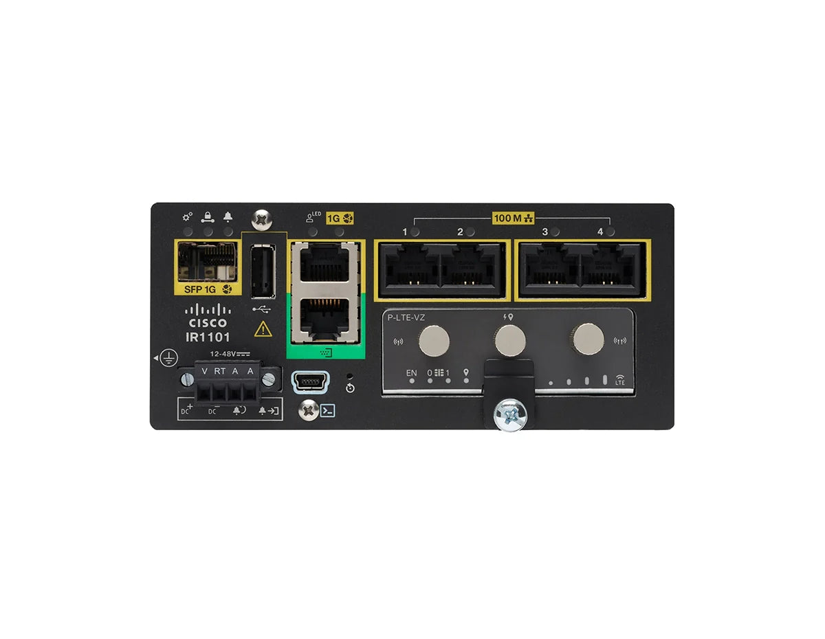 Cisco IR1101-K9 Catalyst IR1100 Rugged Modular Industrial Integrated Services Router