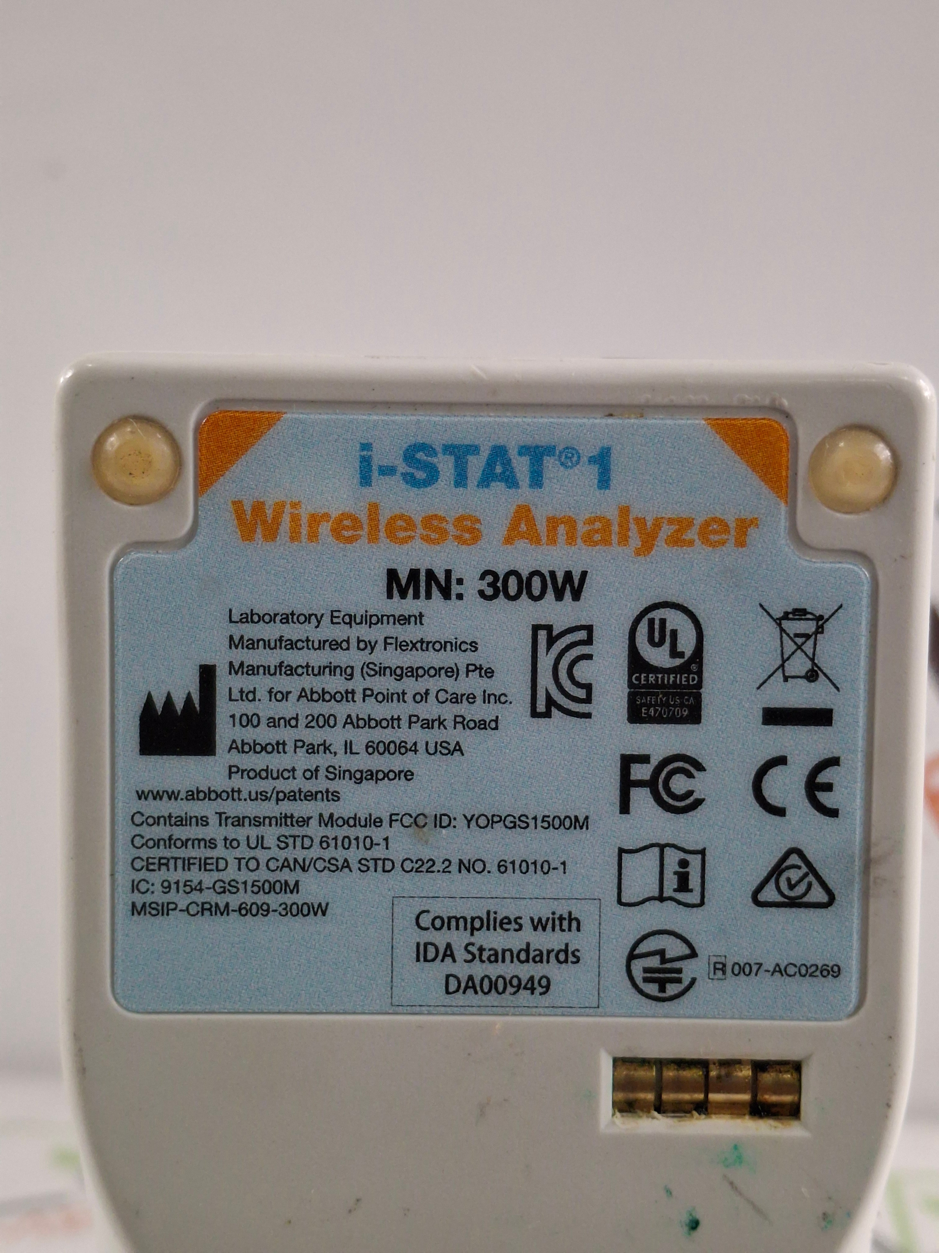 Abbott i-Stat 1 300W Wireless Blood Analyzer