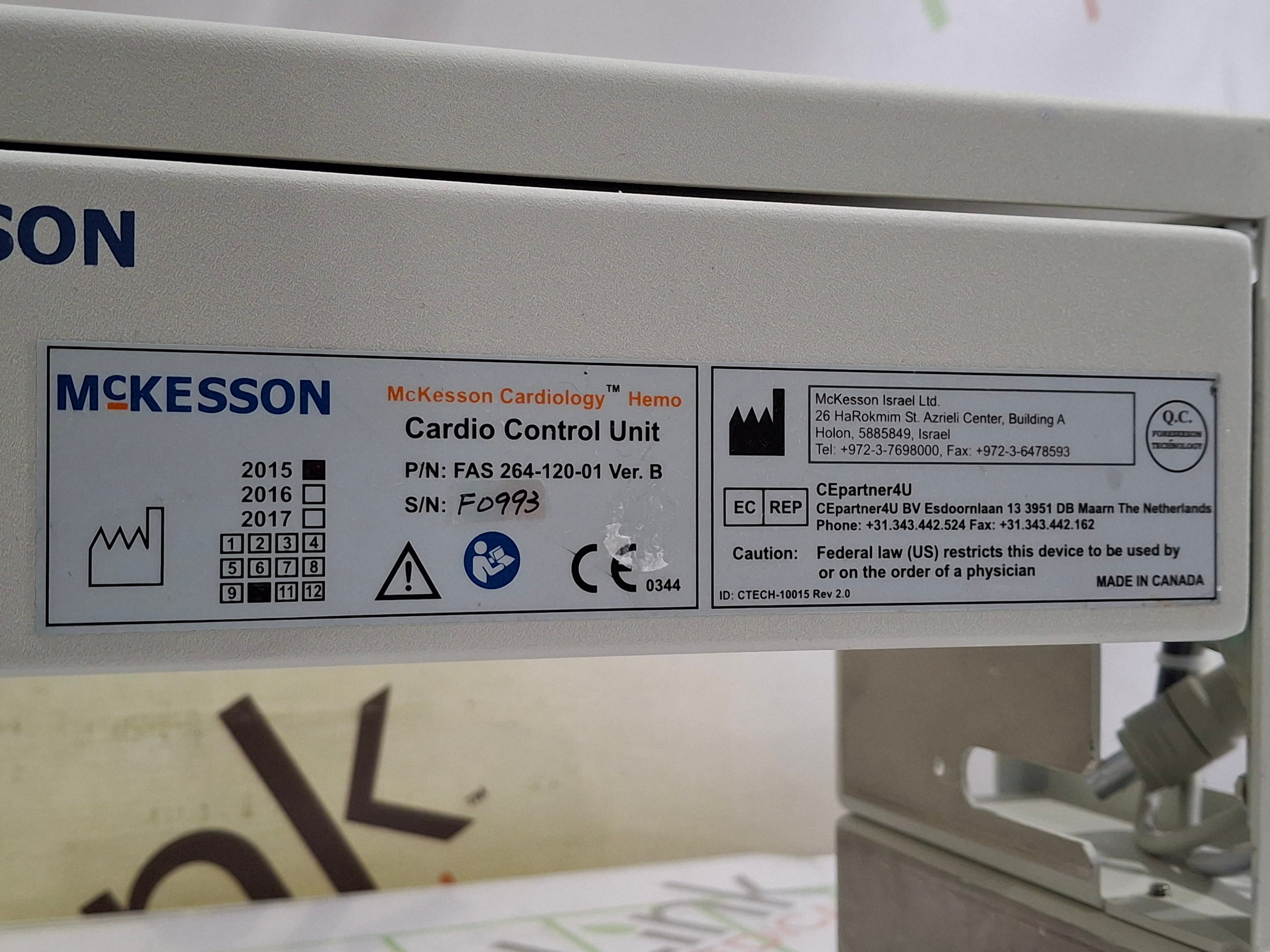 McKesson HCH320 Cardio Unit