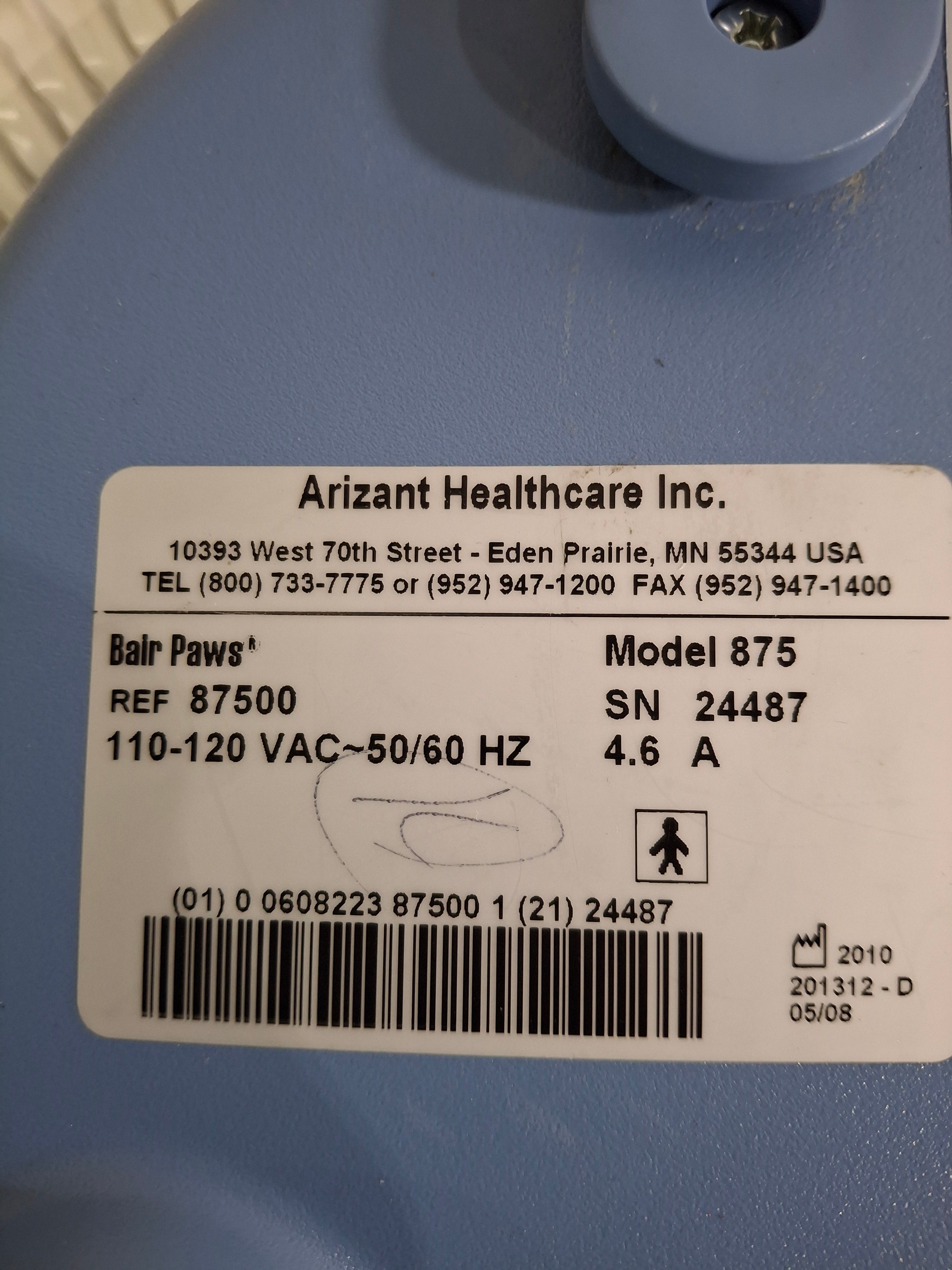 3M Bair Paws 875 Patient Warmer