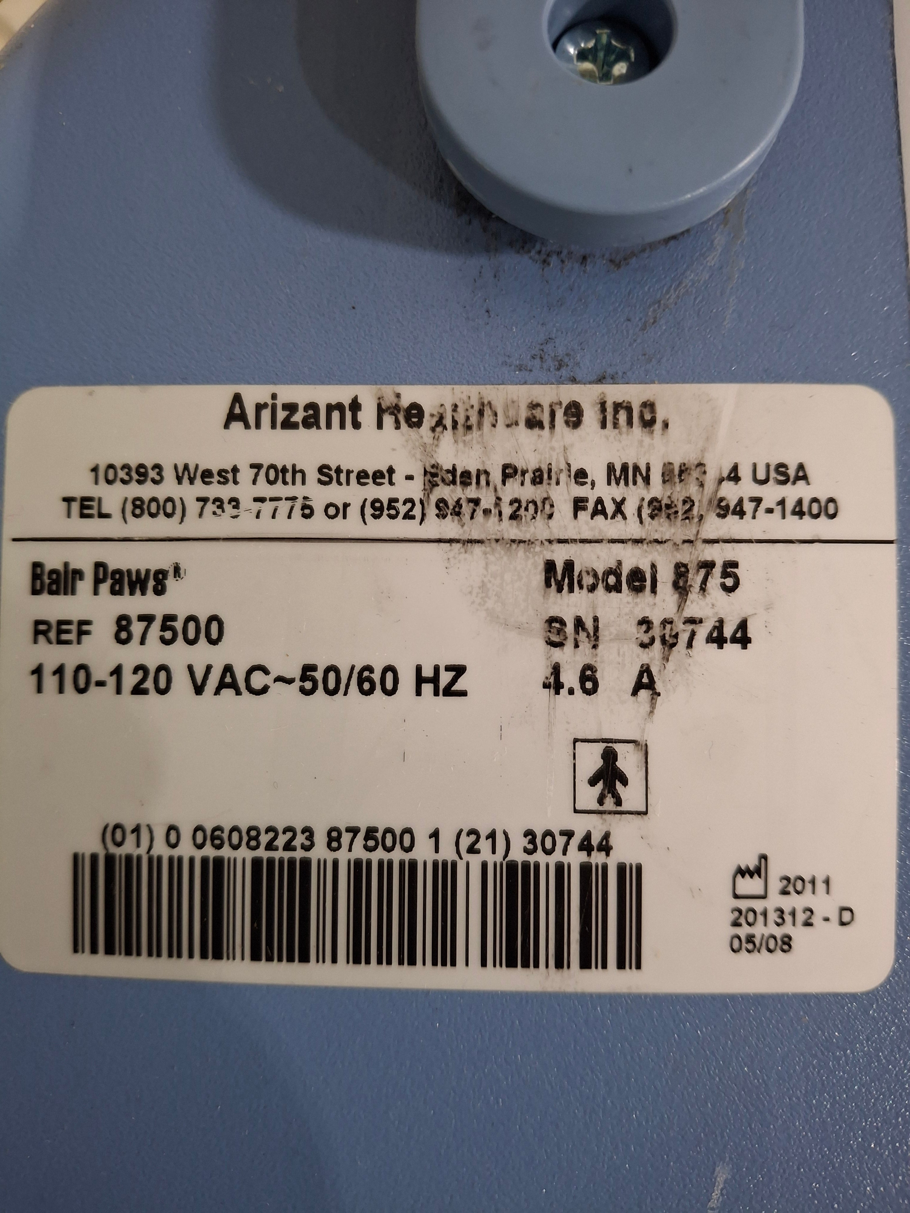 3M Bair Paws 875 Patient Warmer