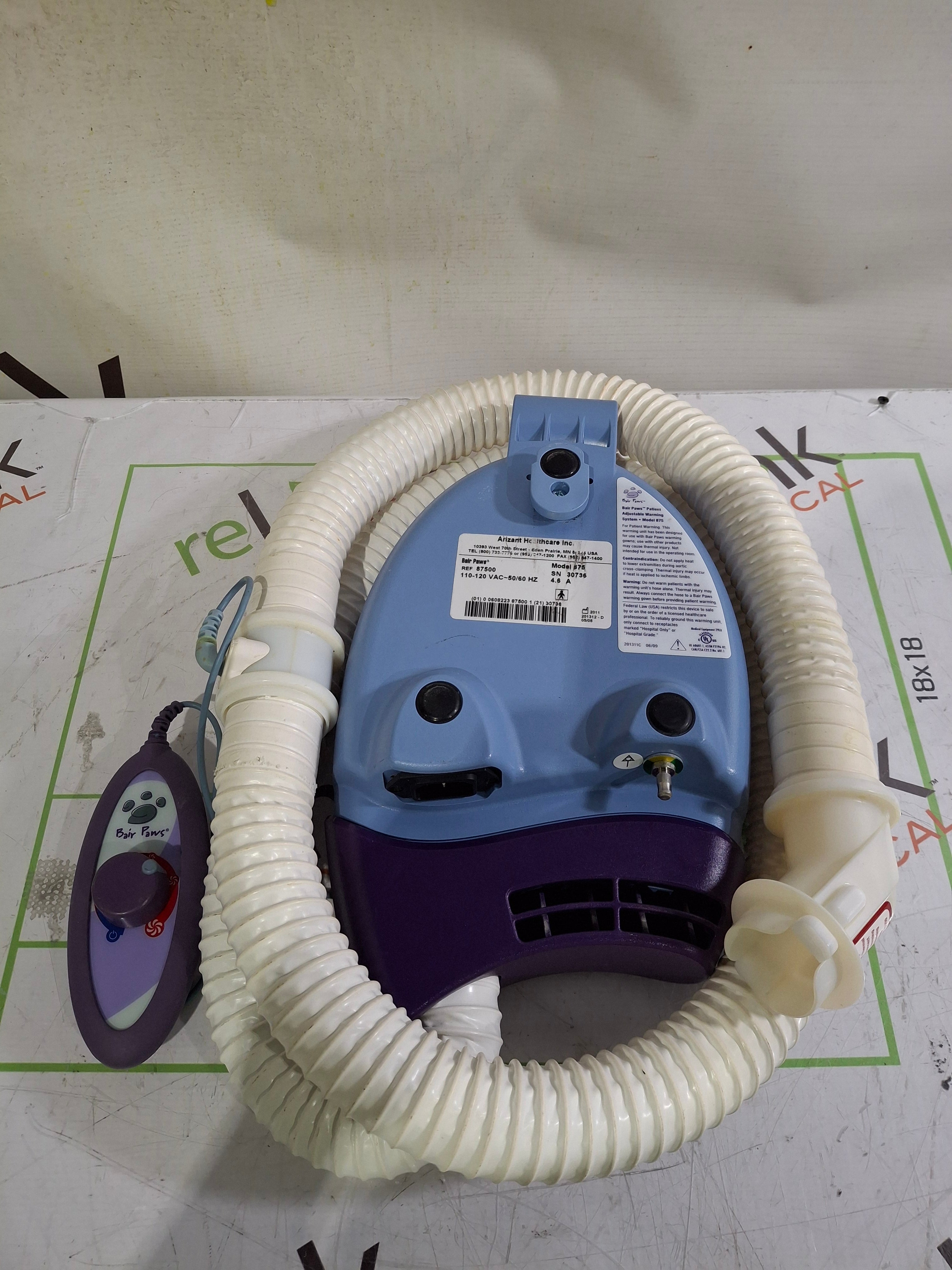 3M Bair Paws 875 Patient Warmer