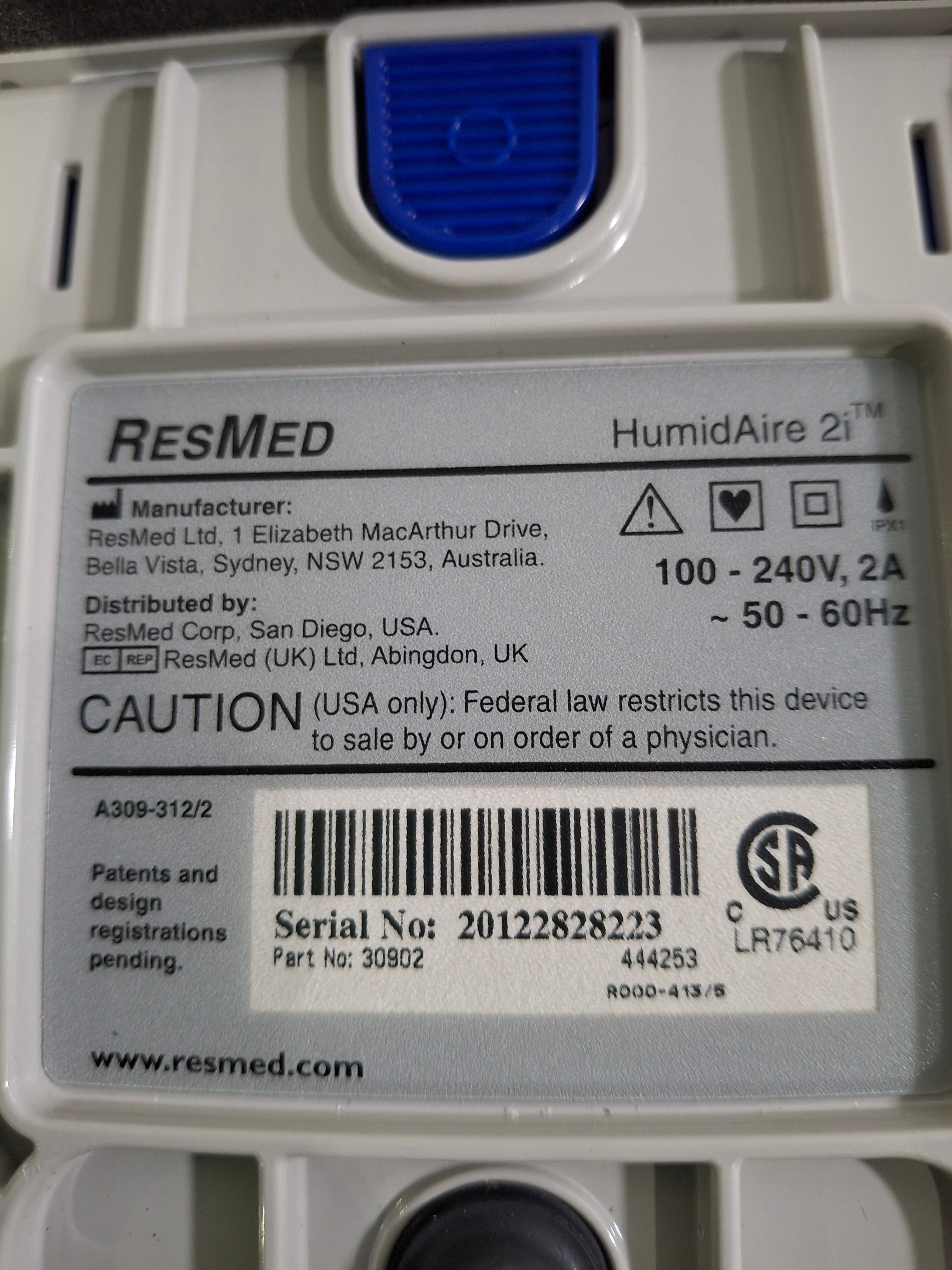 ResMed Humidaire 2i CPAP