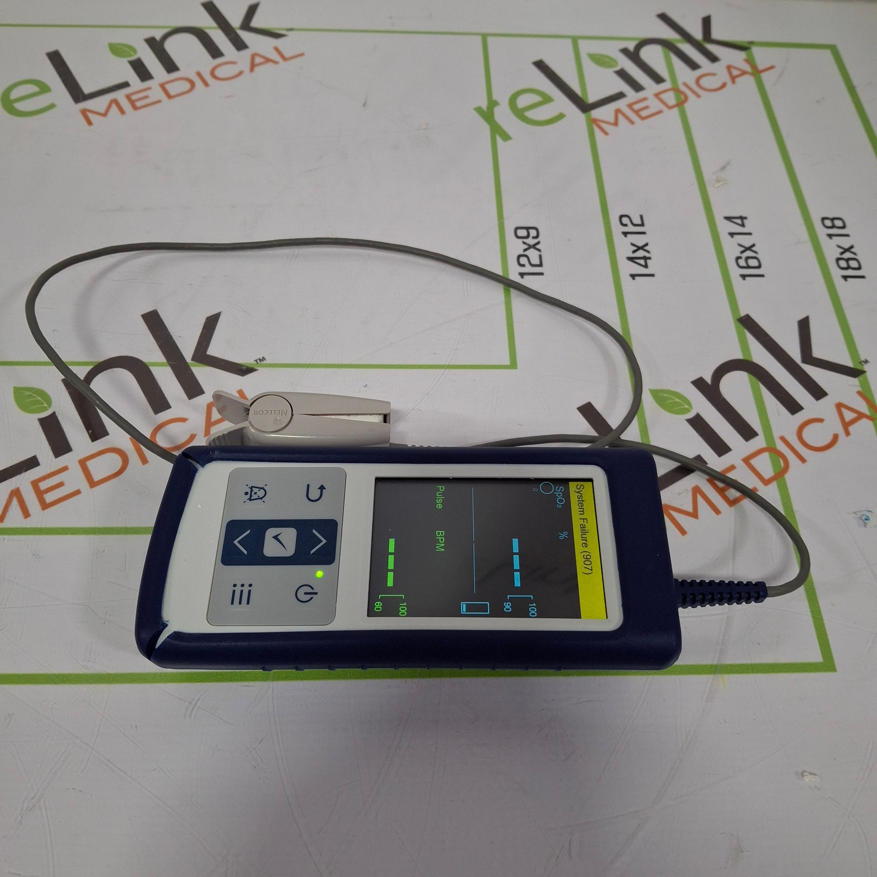 Covidien PM10N Nellcor Portable SpO2 Patient Monitoring System