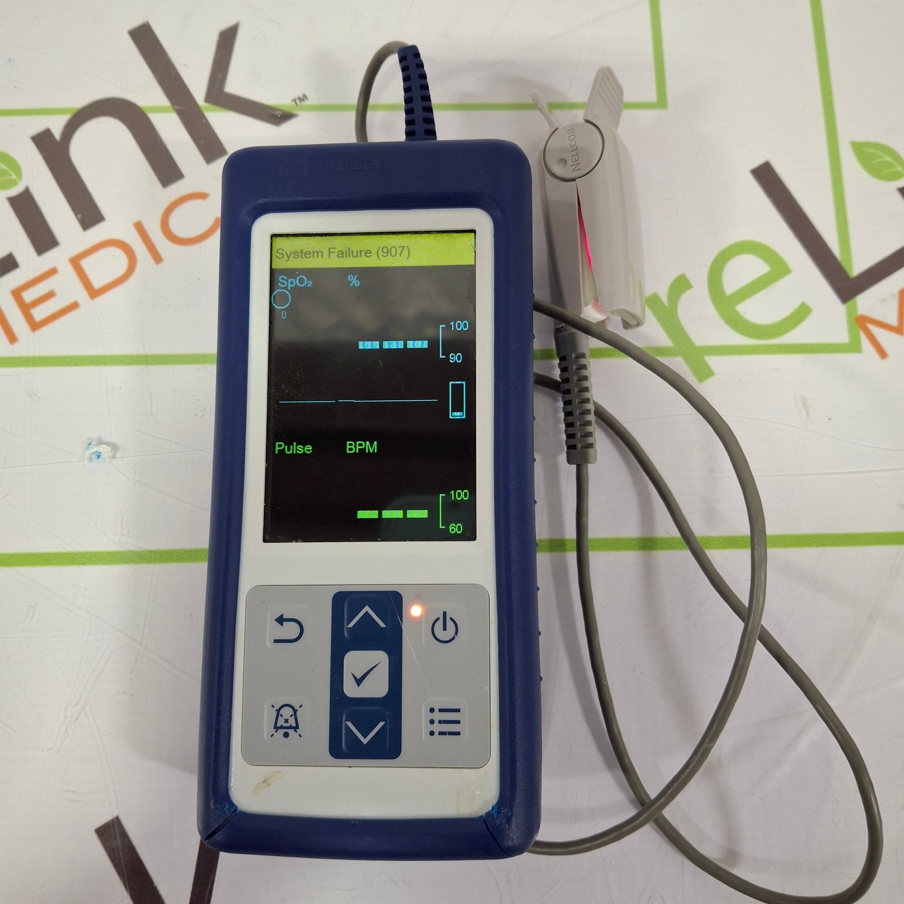 Covidien PM10N Nellcor Portable SpO2 Patient Monitoring System
