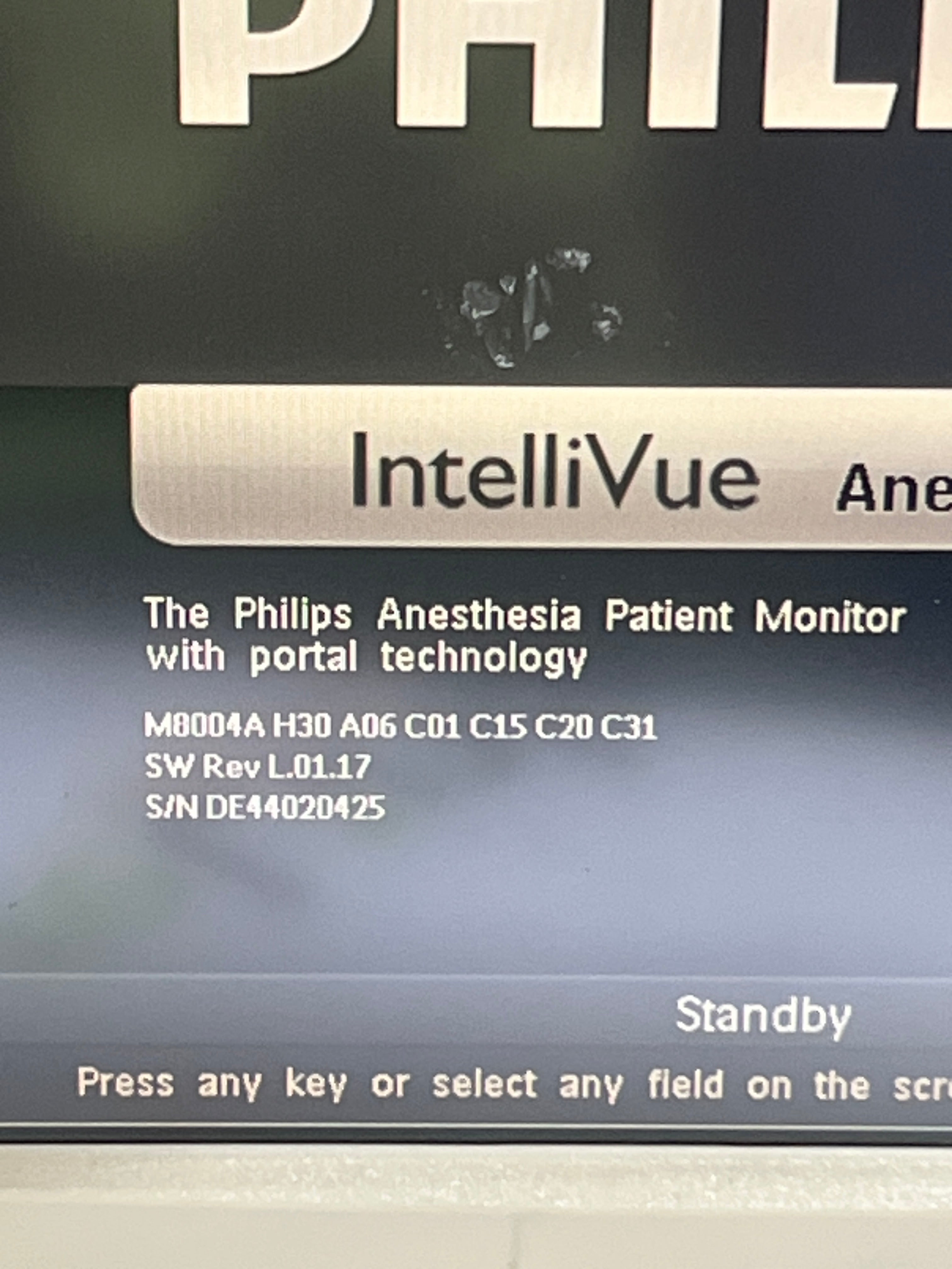 Philips IntelliVue MP50 - Anesthesia Patient Monitor