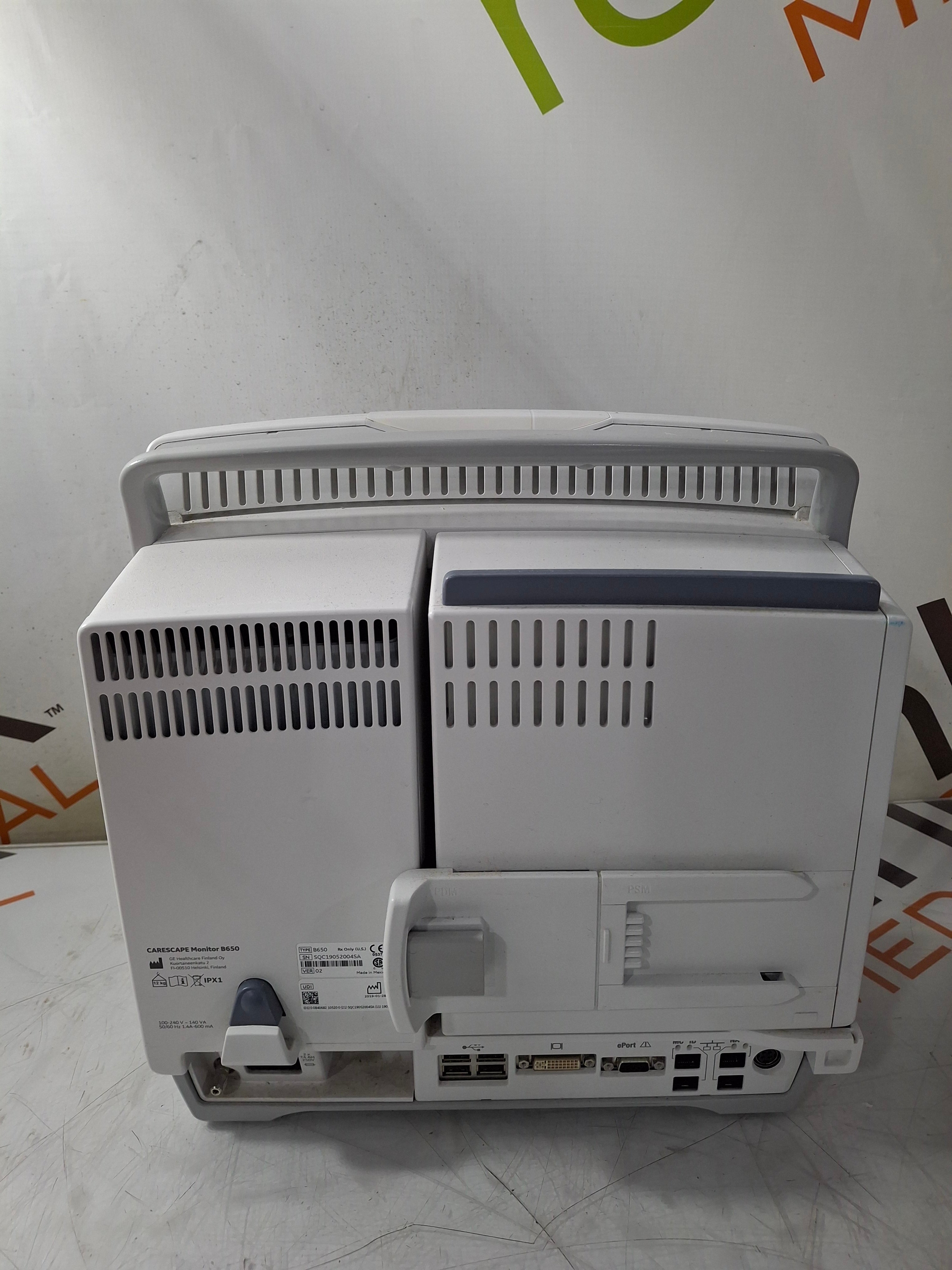 GE Healthcare Carescape B650 Critical Care Patient Monitor