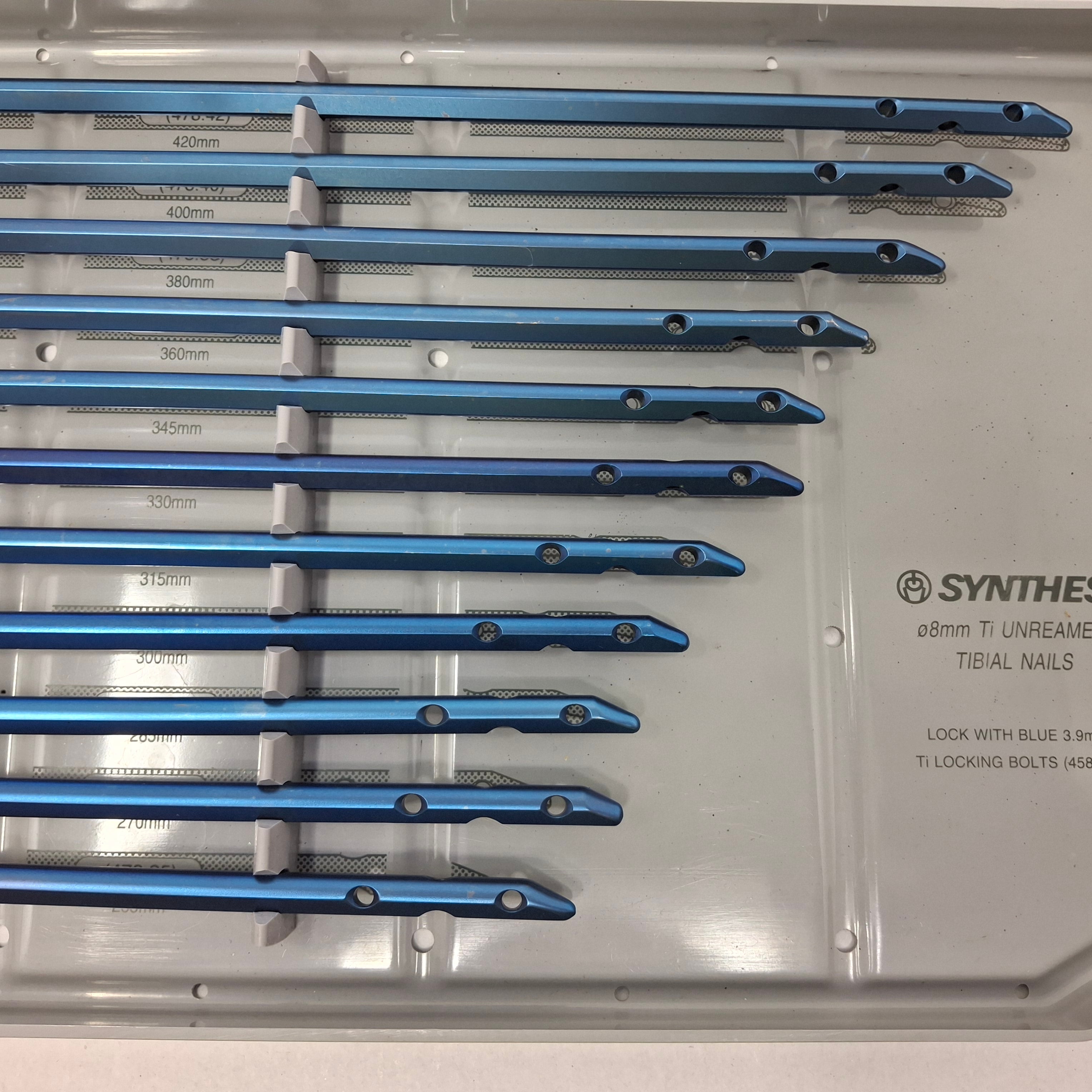 Synthes, Inc. Titanium Unreamed Tibial Nails Surgical Instrument