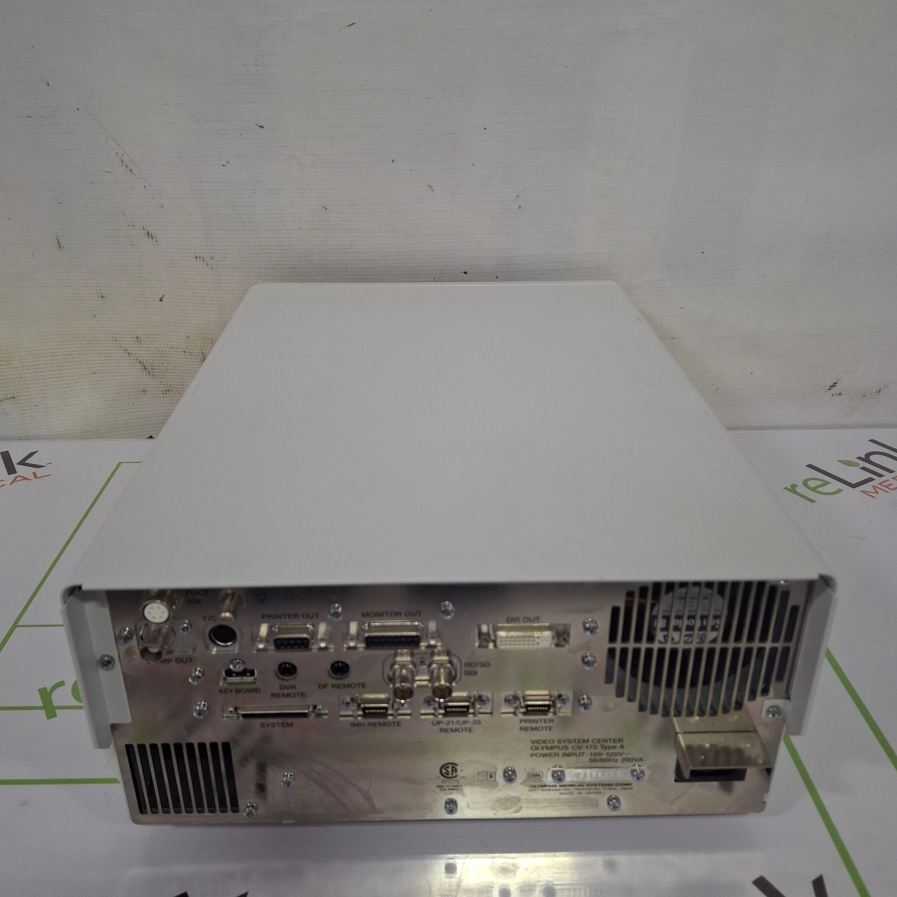 Olympus CV-170 Video Processor and LED Light Source