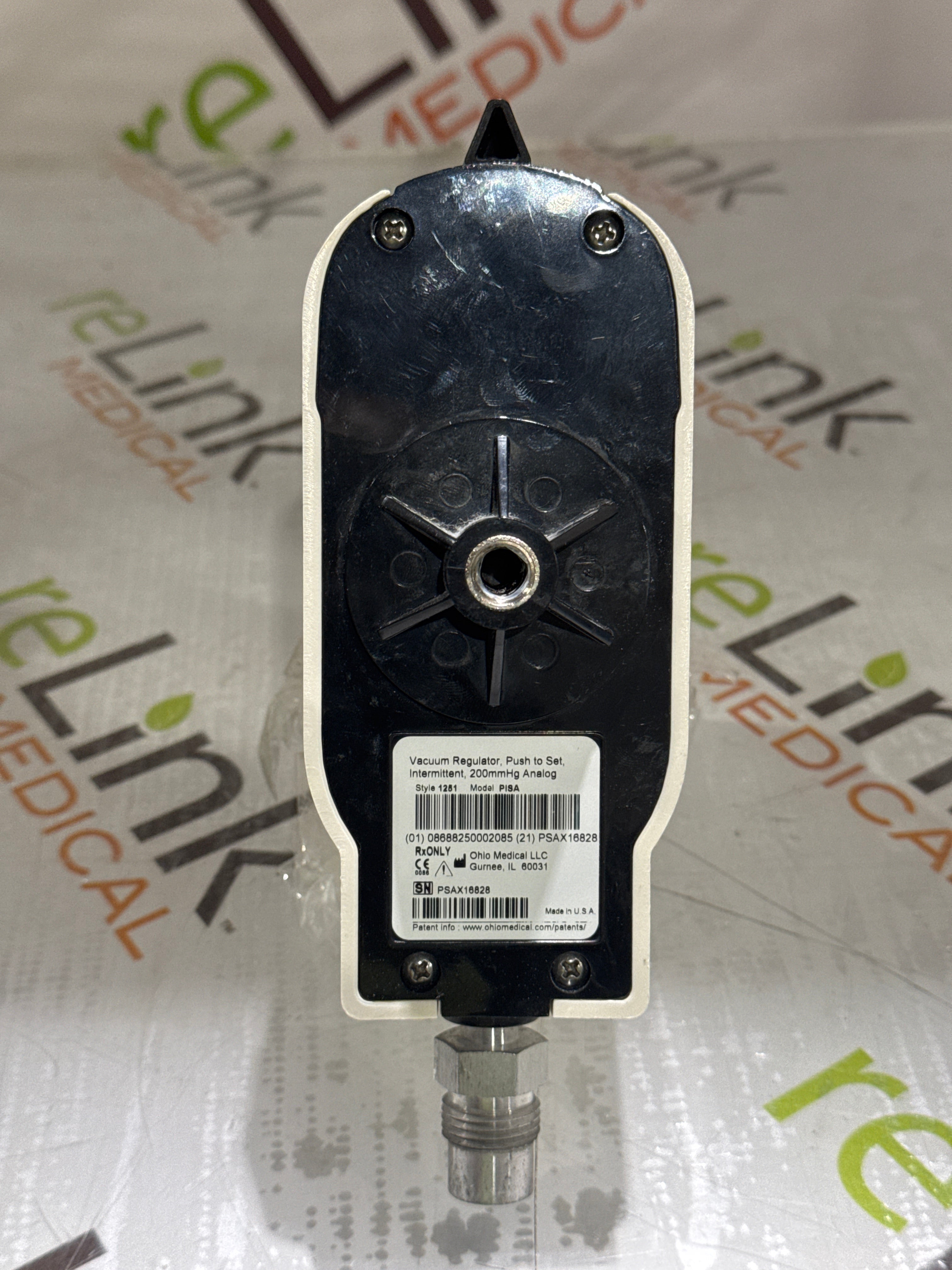 Ohio Medical Corporation 1251 Suction Regulator