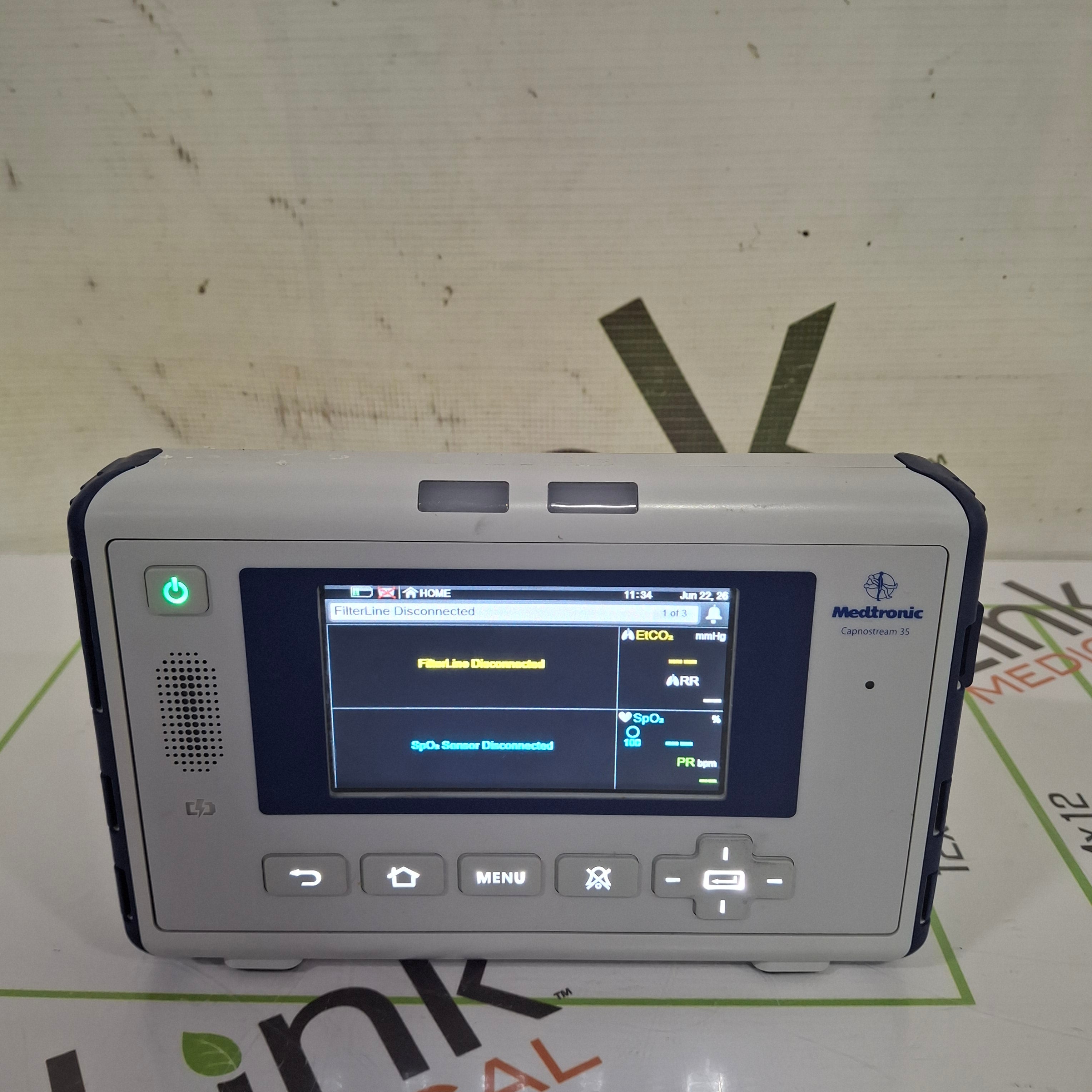 Medtronic Capnostream 35 Portable Respiratory Monitor