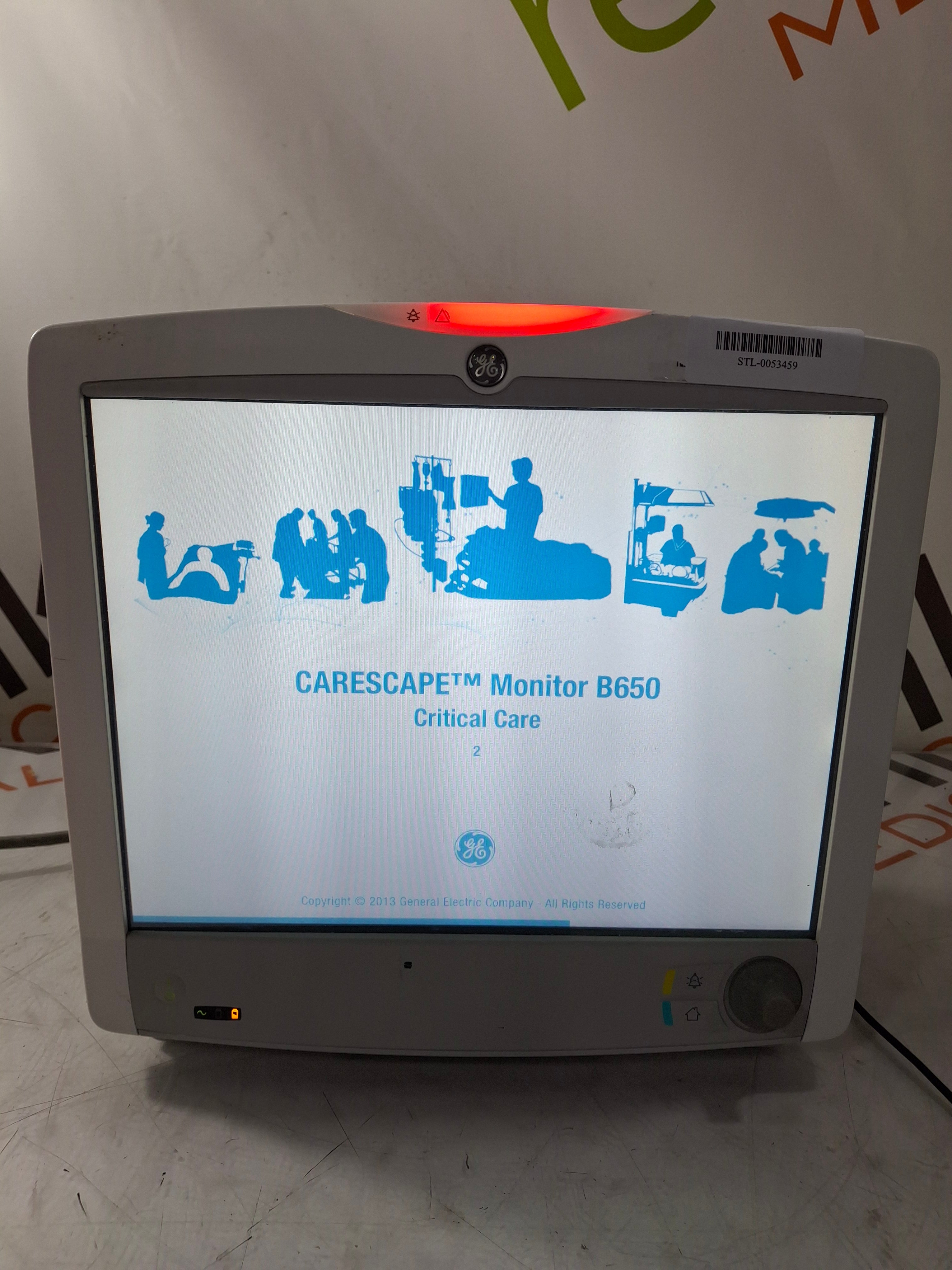 GE Healthcare Carescape B650 Critical Care Patient Monitor