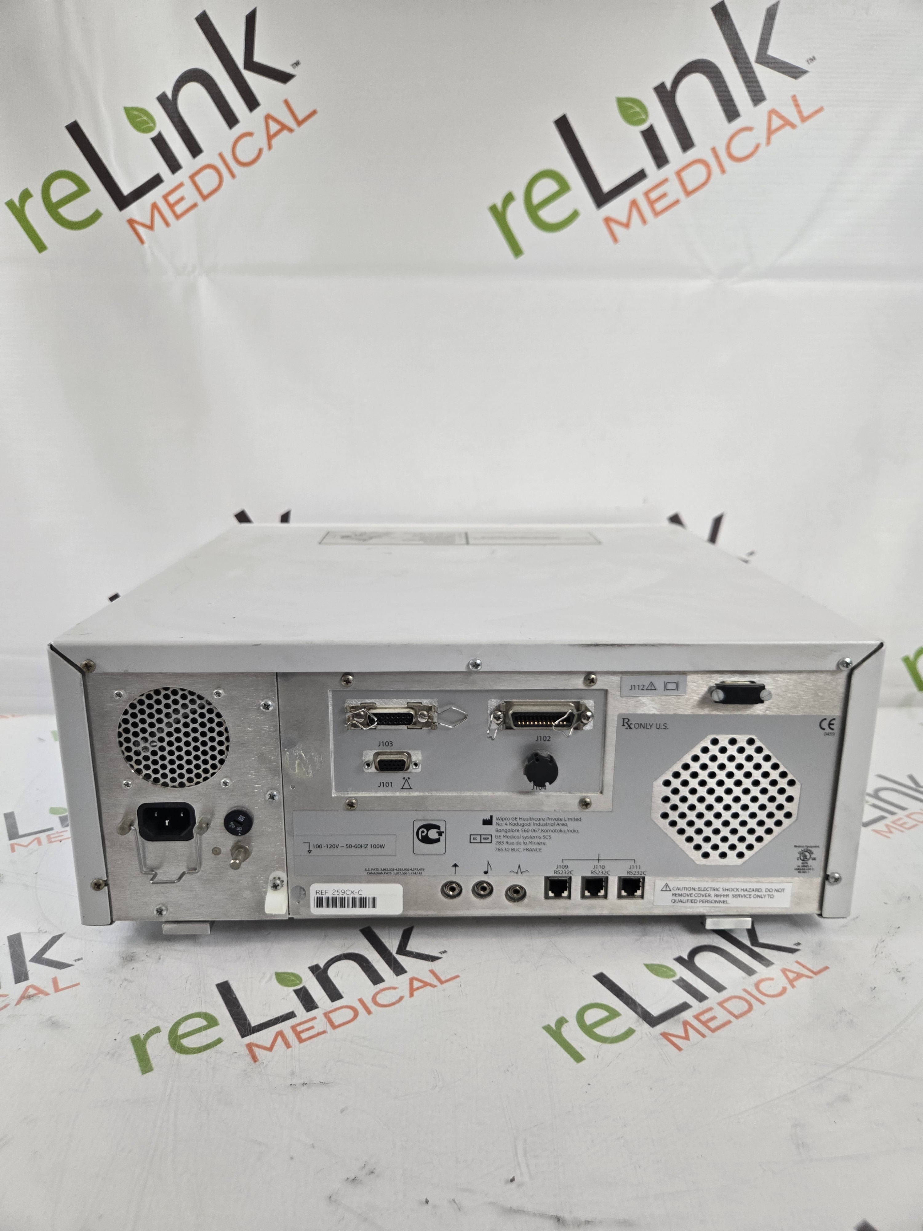GE Healthcare Corometrics 250cx Series Model 259cx-c Fetal Monitor