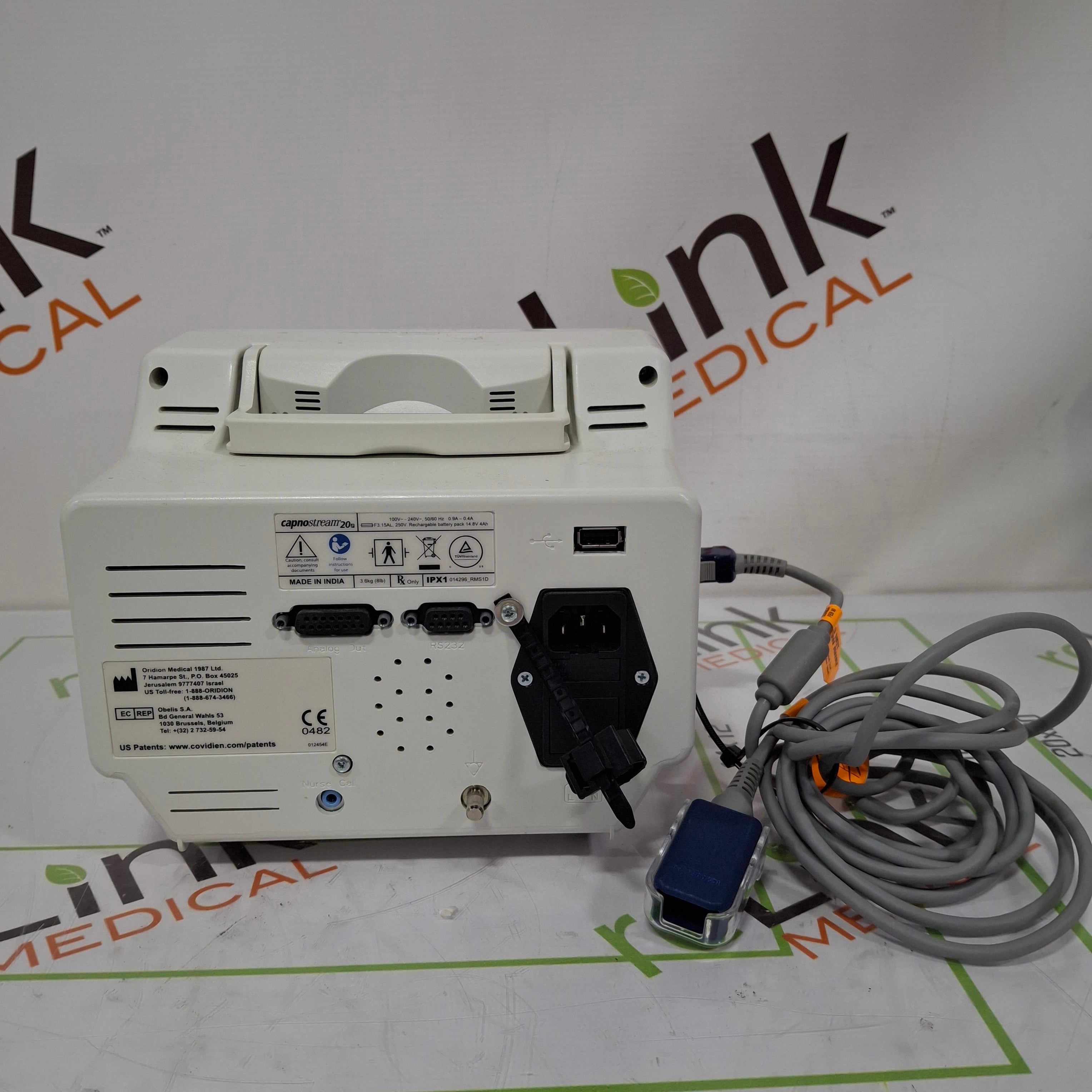 Oridion Capnostream 20P Capnography Monitor