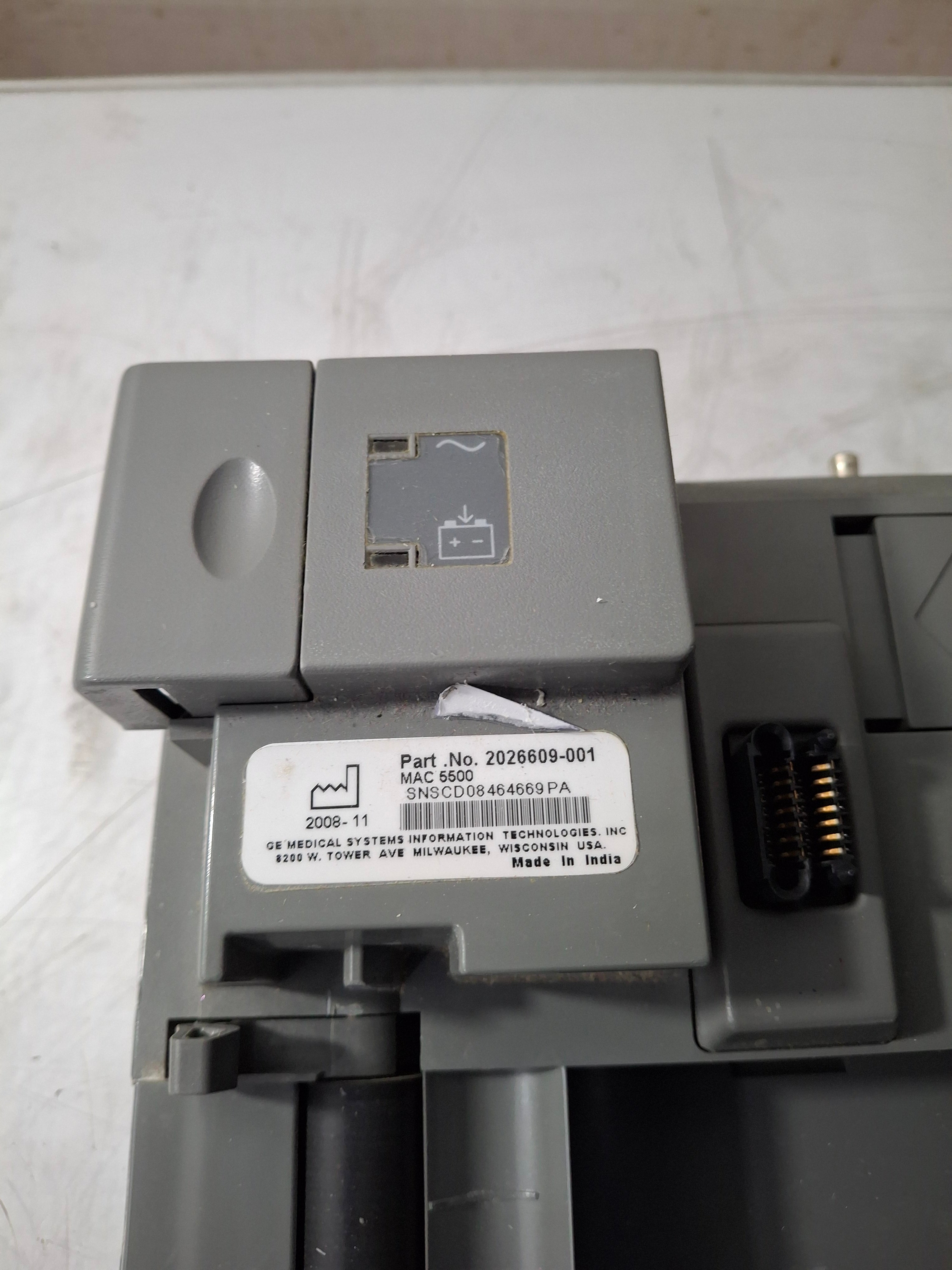 GE Healthcare MAC 5500 HD ECG without CAM Module