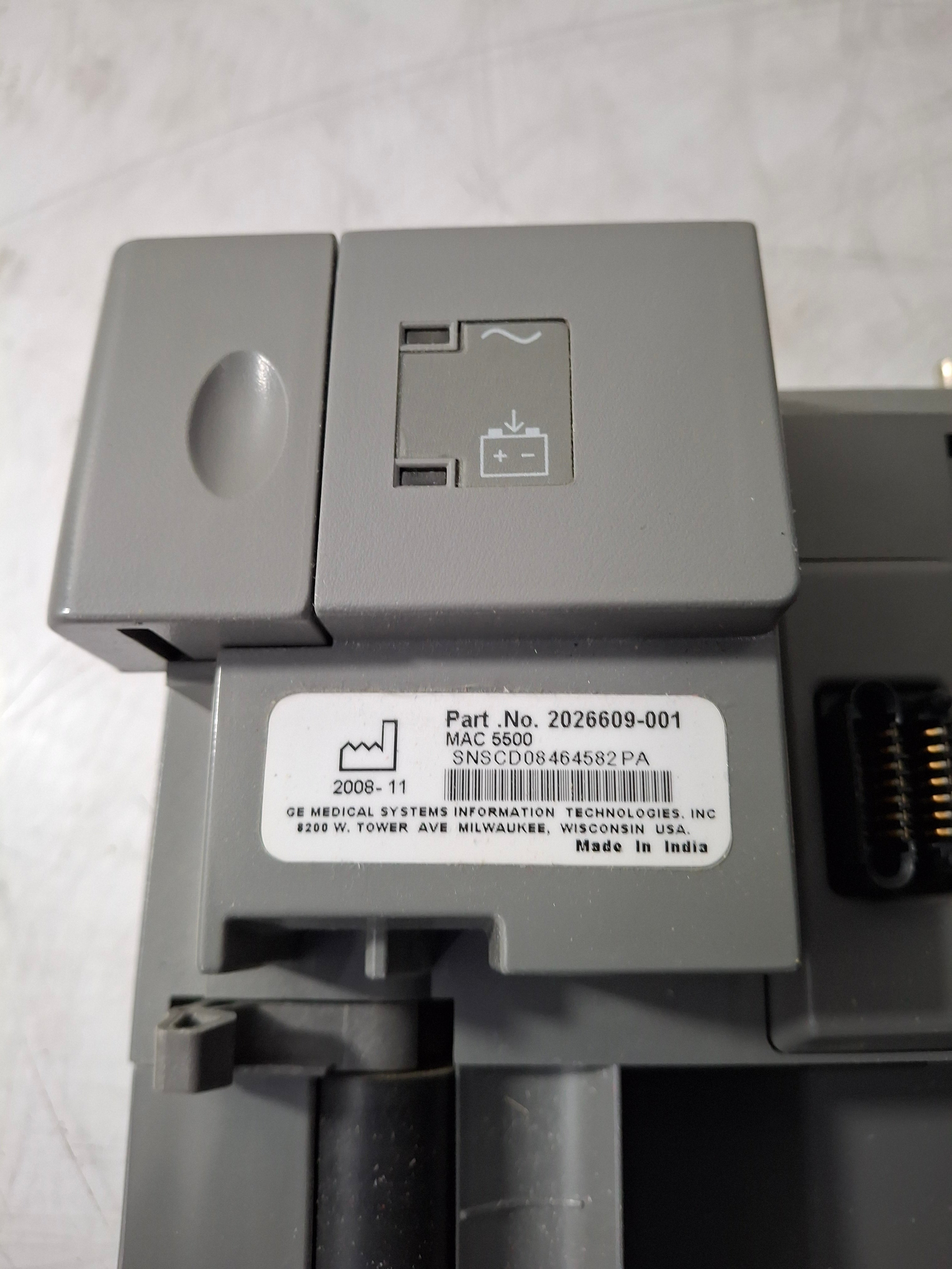GE Healthcare MAC 5500 HD ECG without CAM Module