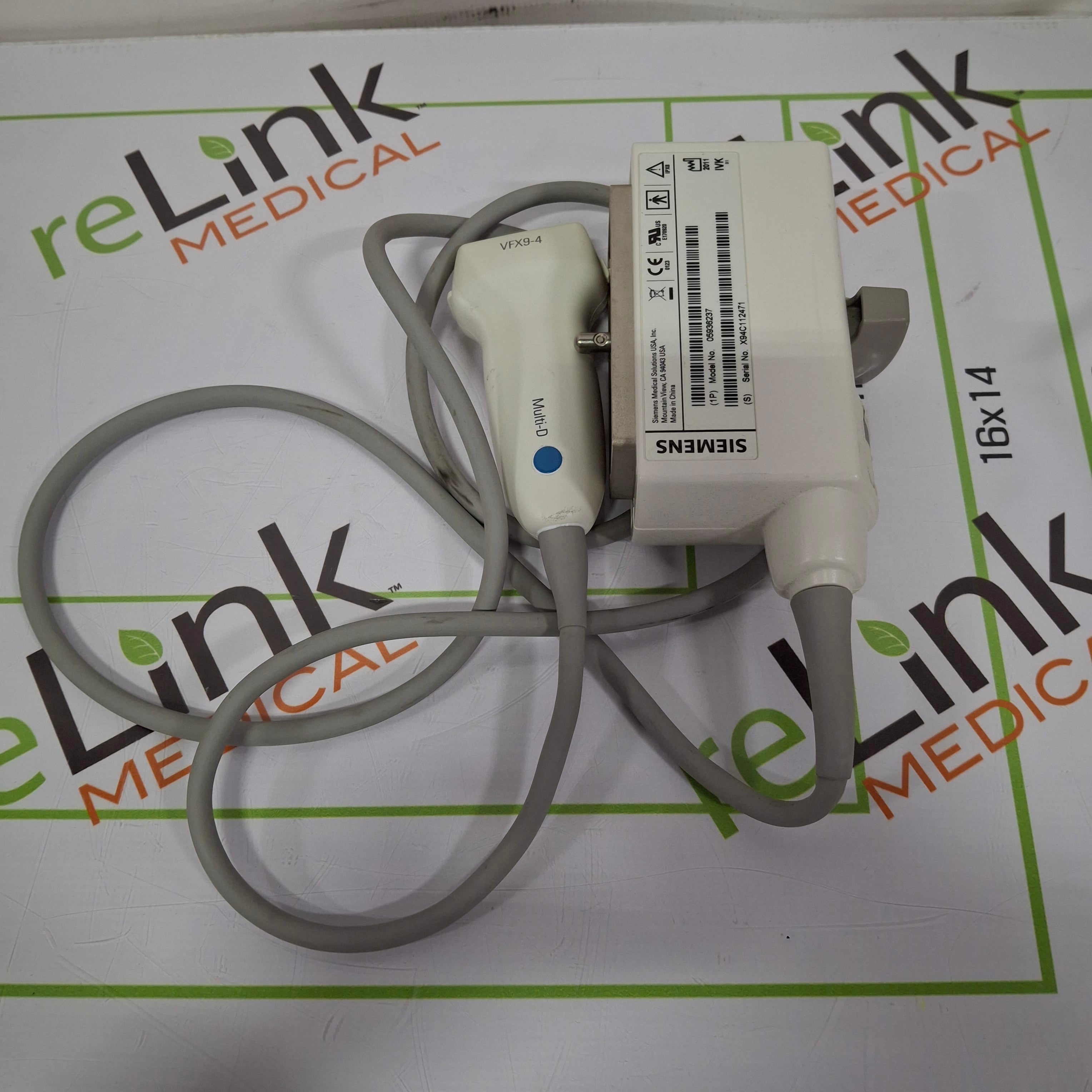 Siemens VFX9-4 Linear Array Transducer