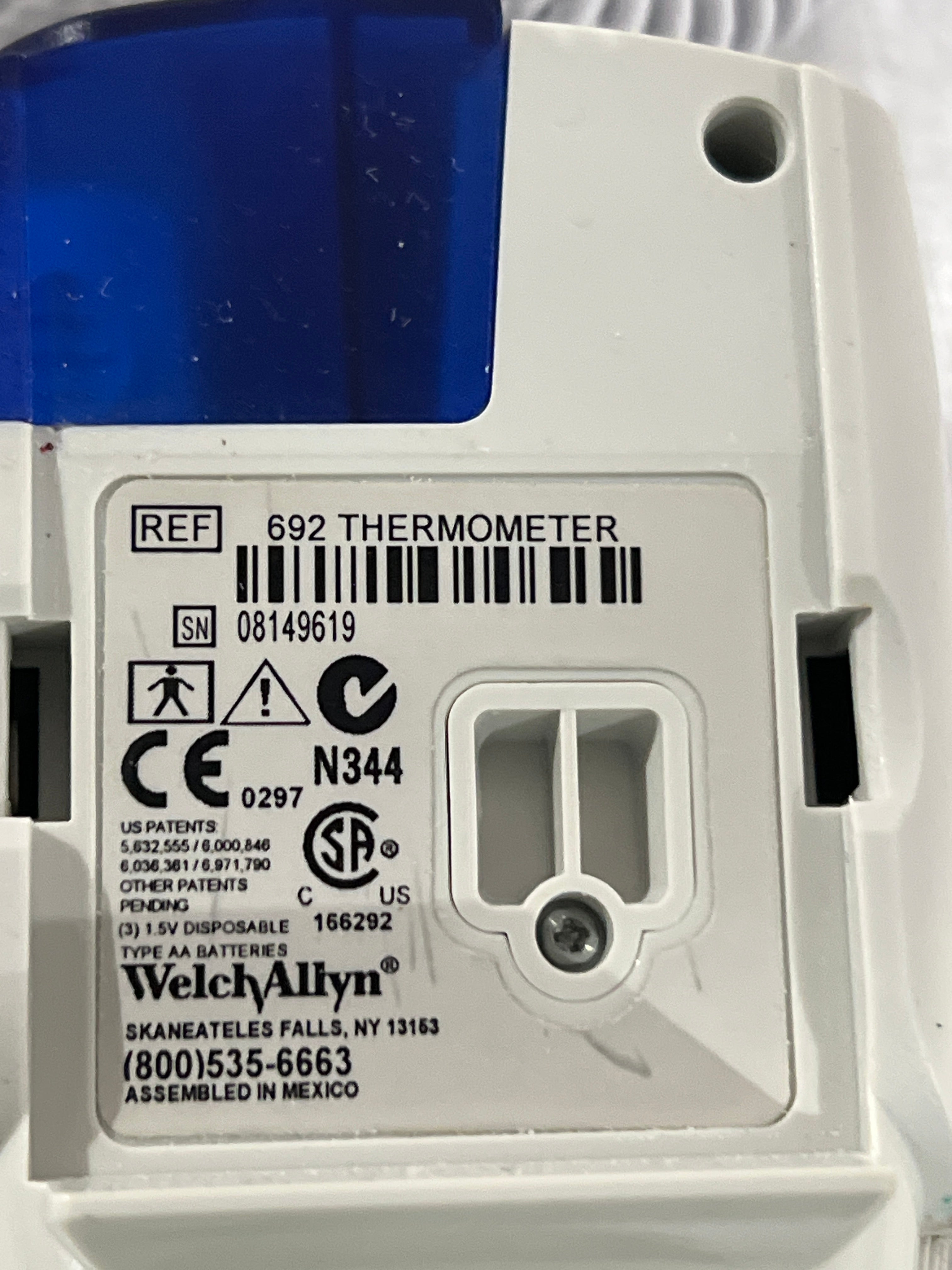 Welch Allyn SureTemp Plus 692 Thermometer
