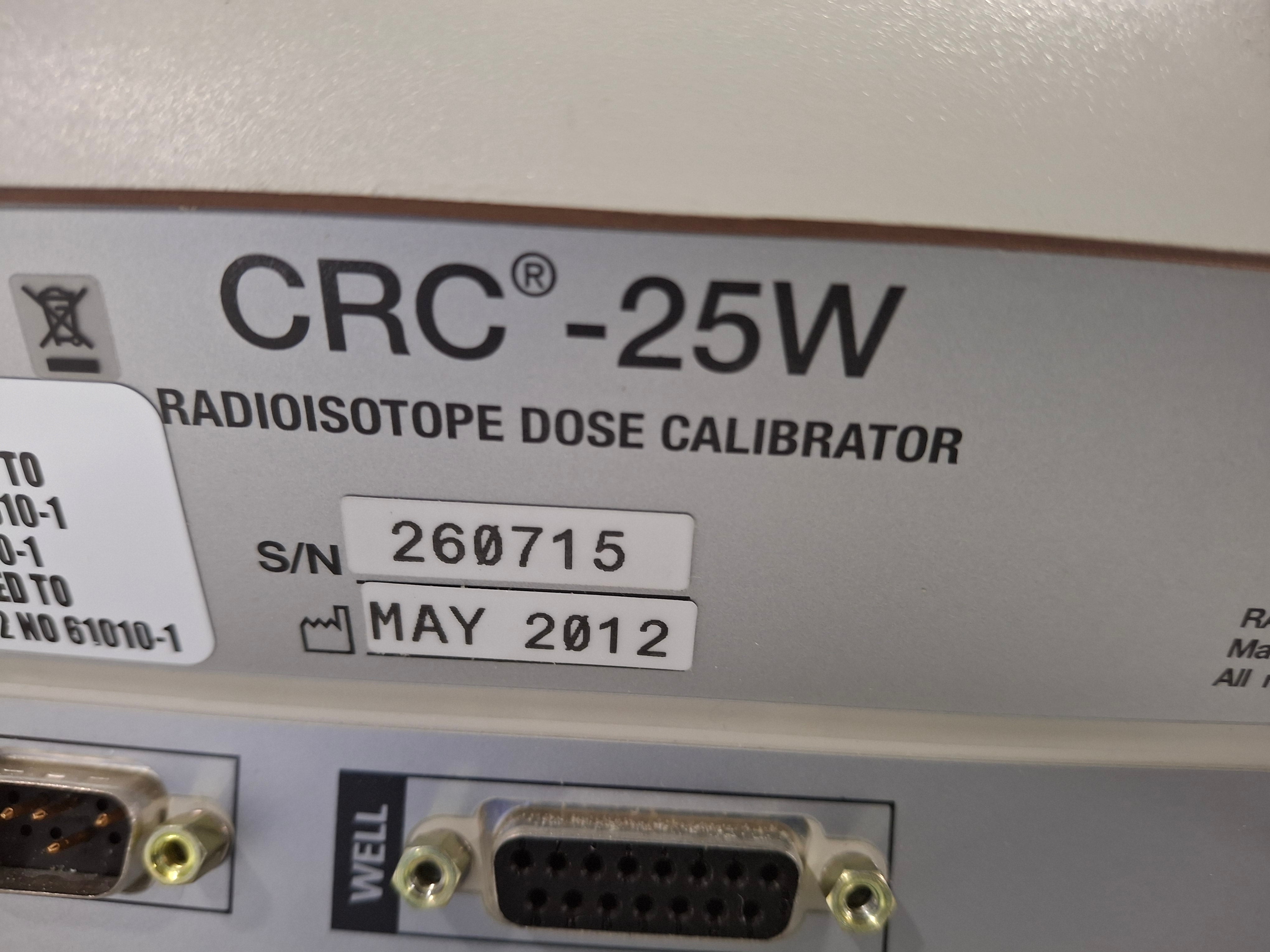 Capintec CRC-25W Radioisotope Dose Calibrator