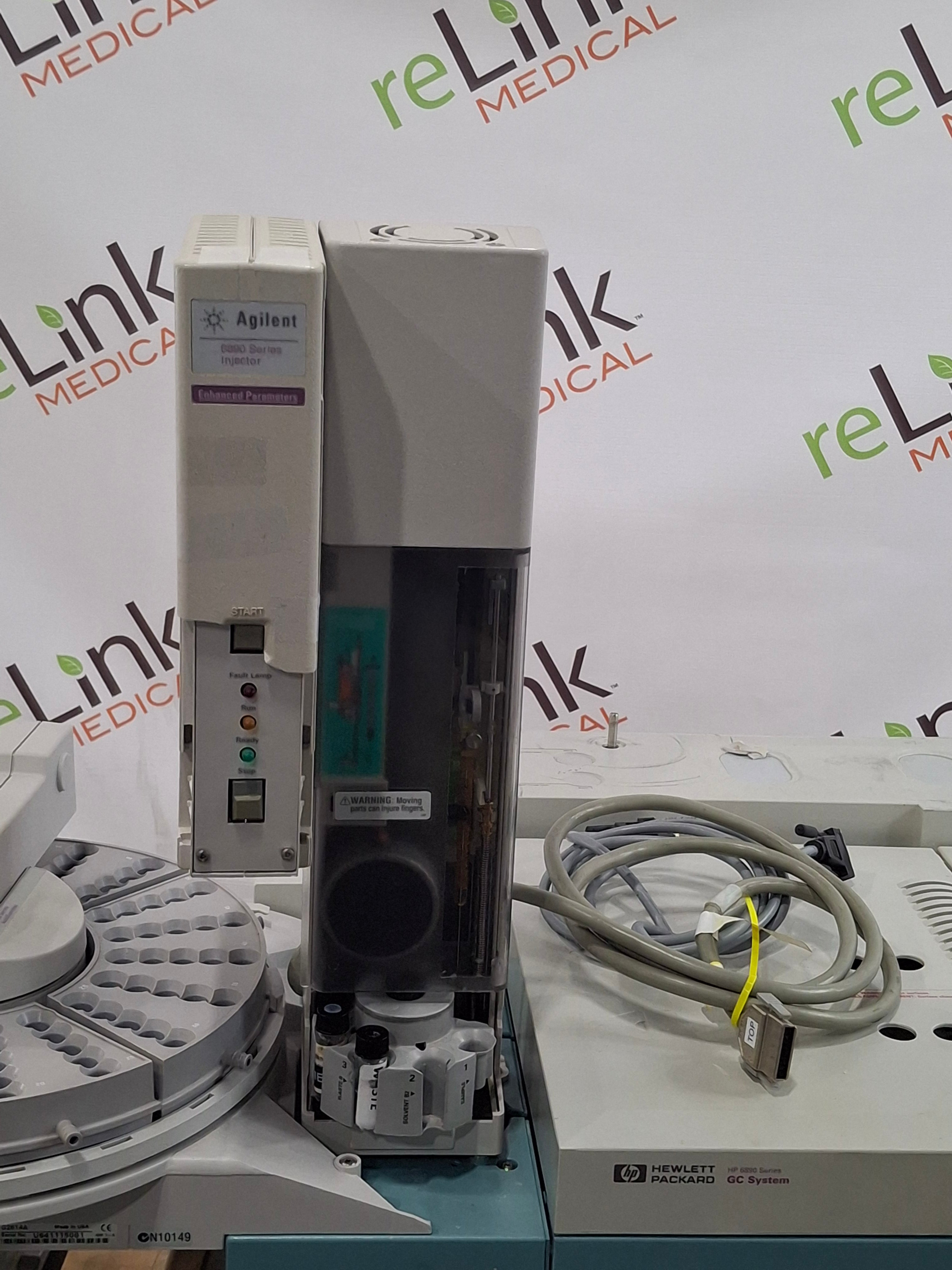 Agilent 6890N 5973 MSD GCMS Gas Chromatograph Mass