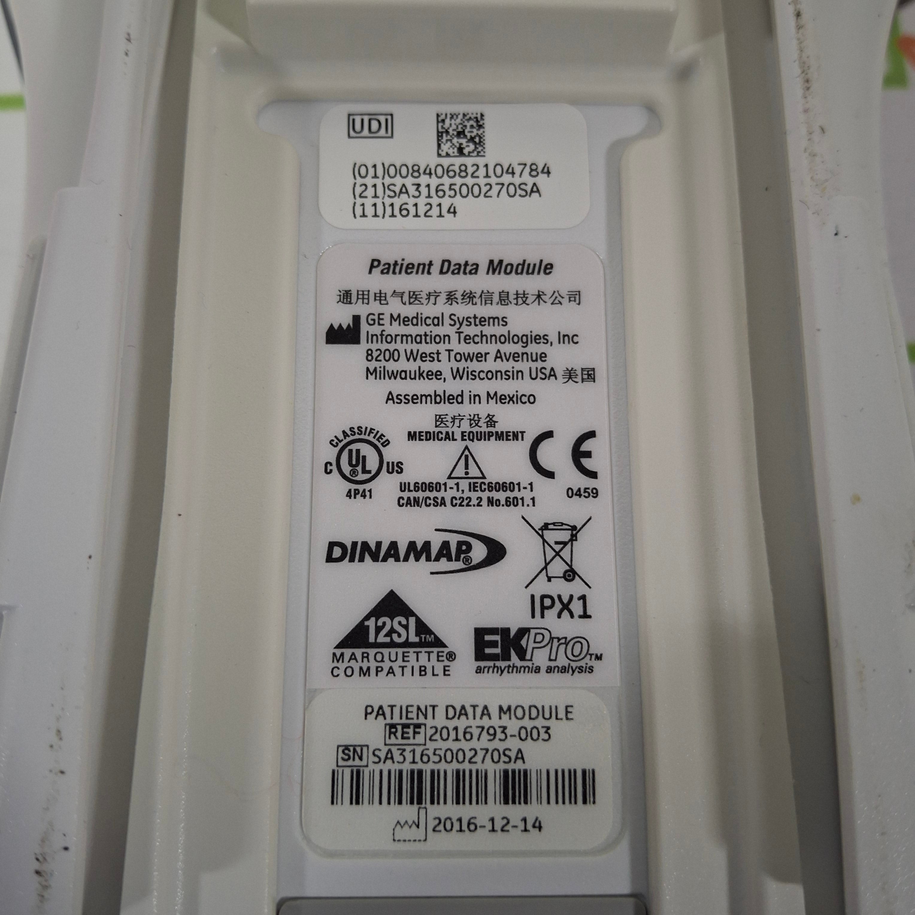 GE Healthcare PDM Masimo Patient Data Module