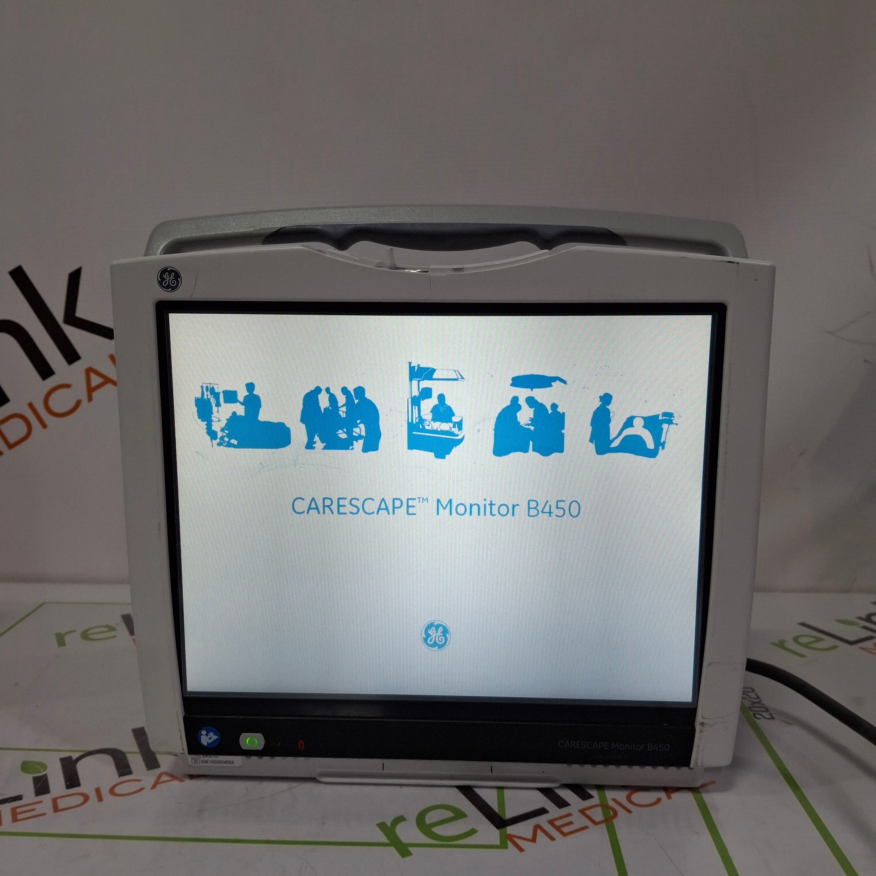 GE Healthcare Carescape B450 Patient Monitor