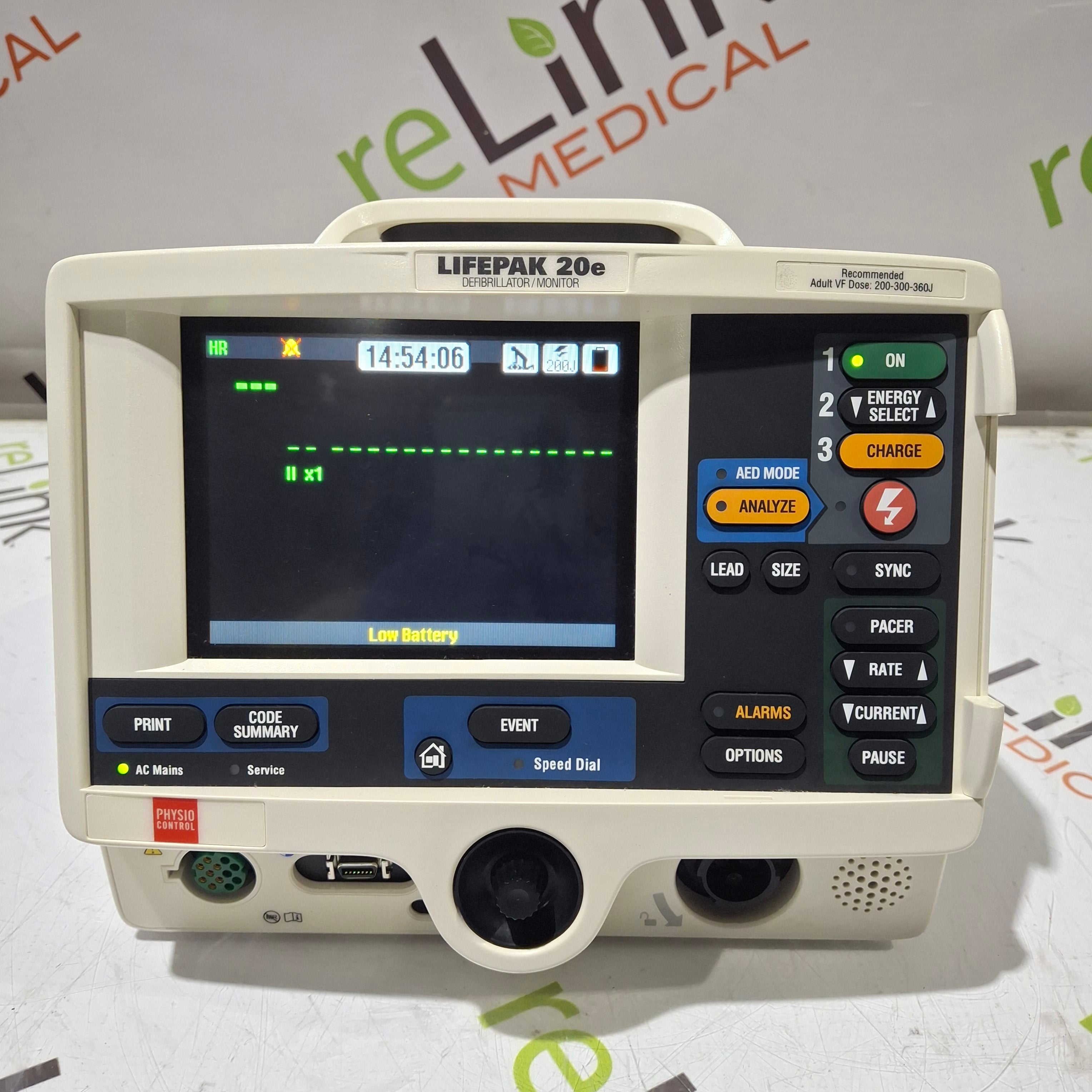 Physio-Control LifePak 20e Defibrillator