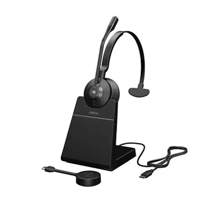 Jabra Engage 55 SE USB-C Microsoft Teams Certified Mono Headset + Stand (9653-475-125)
