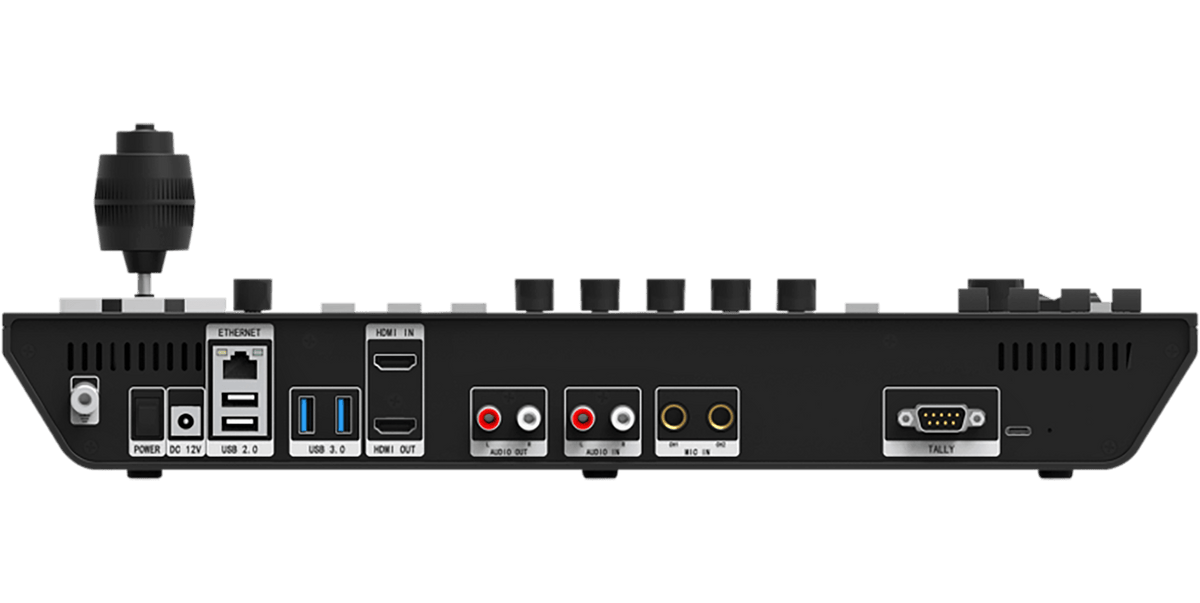 Jimcom 8-Channel Touch Broadcast Switcher and PTZ Controller with NDI|HX