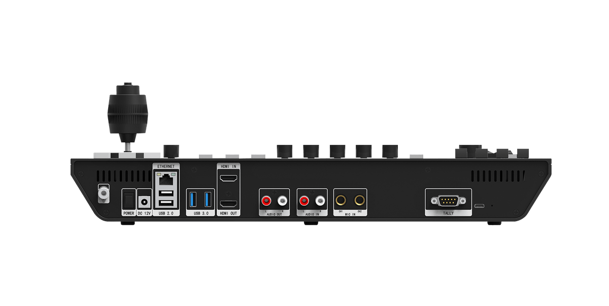 Jimcom 8-Channel Touch Broadcast Switcher and PTZ Controller