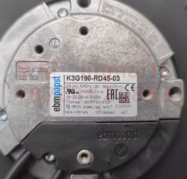 K3G190-RD45-03 ebm papst EC CENTRIFUGAL MODULE - RADICAL