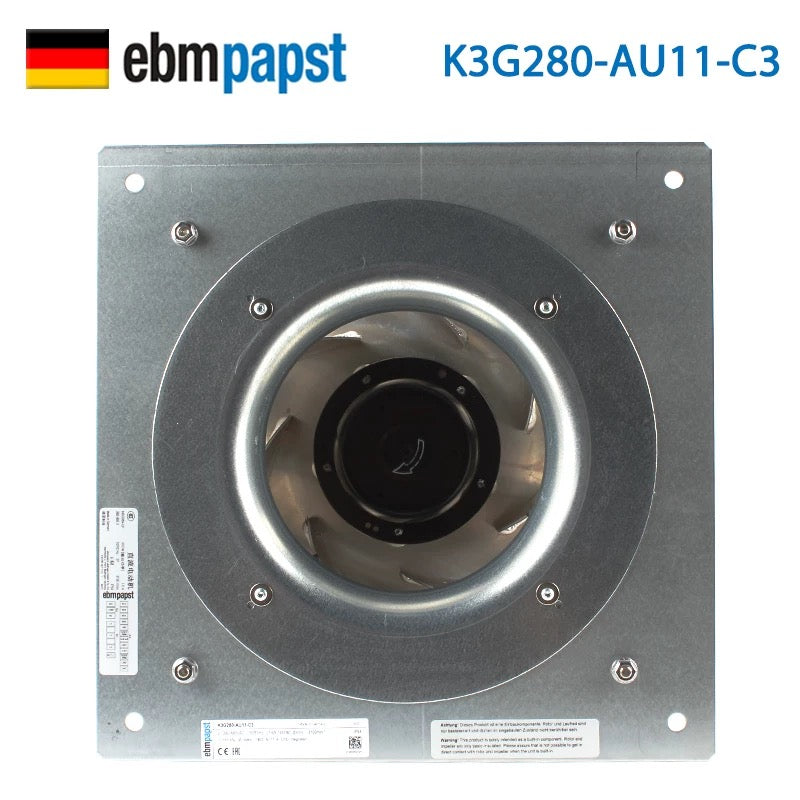 K3G280-AU11-C3 ebm papst fan 1KW 3100RPM