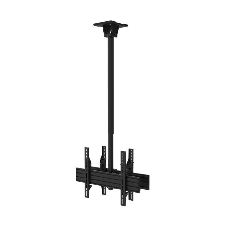 Kanto Back-to-Back Dual Screen TV Ceiling Mount for 40" to 80" TVs