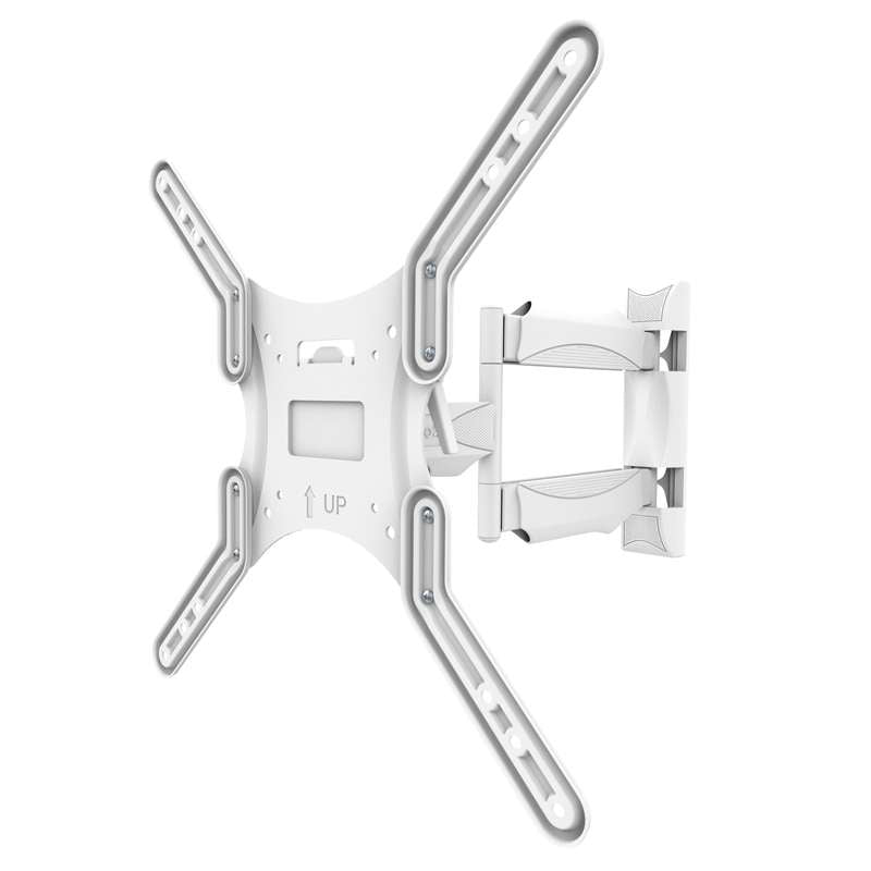 Kanto Full Motion Mount for 26-inch to 55-inch TVs - White