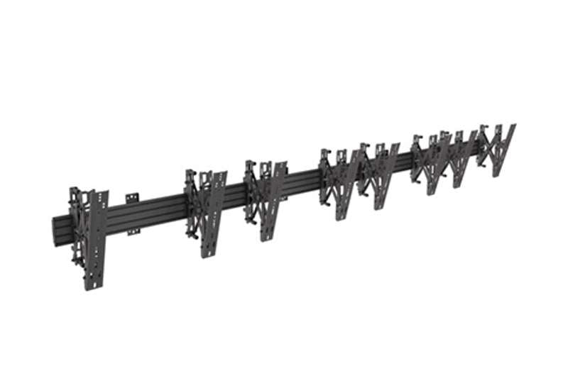 Kanto Menu Board Wall Mount System with Tilting Arms for 40" - 60" TVs, 4 Screens