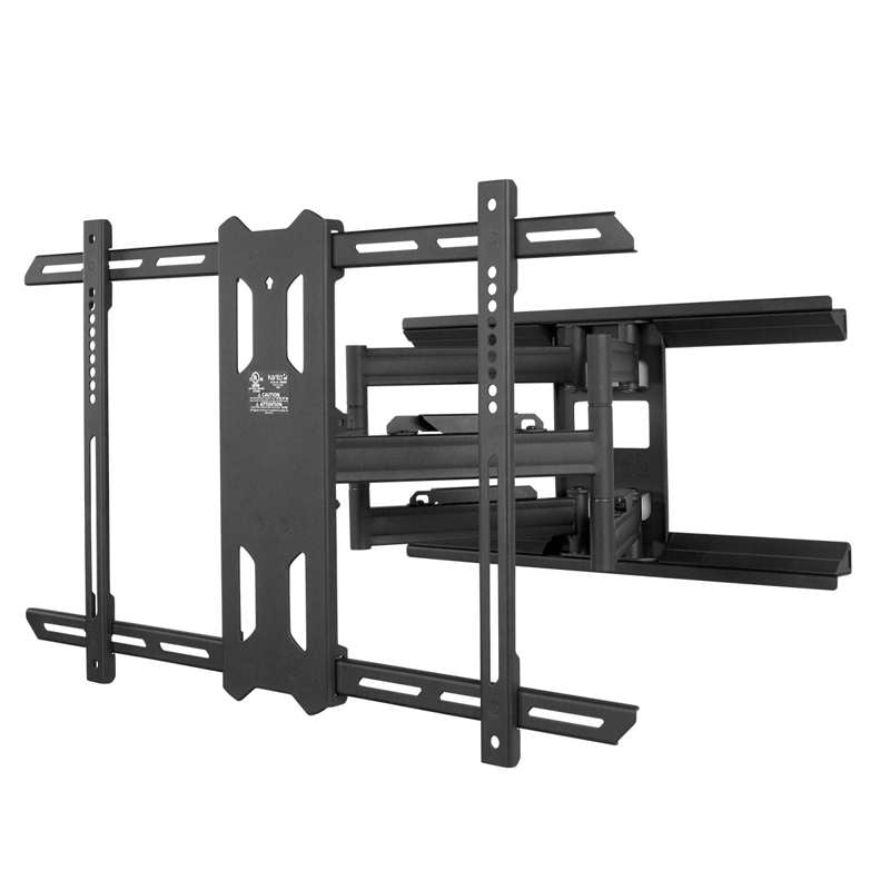 Kanto Full Motion TV Wall Mount for 37-inch to 75-inch TVs - Black