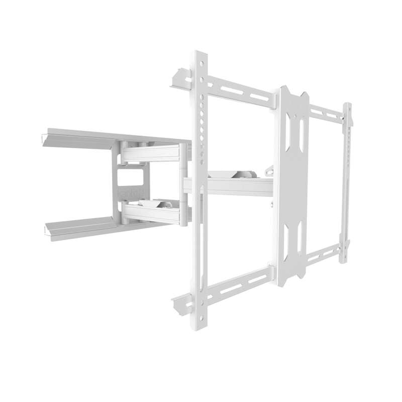 Kanto Full Motion TV Wall Mount for 37-inch to 75-inch TVs - White