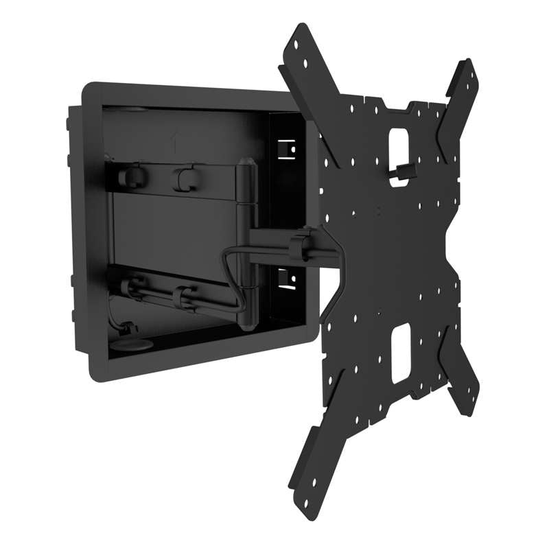Kanto Pro Series Recessed In-wall Full Motion Articulating TV Mount for 35" - 65" TVs