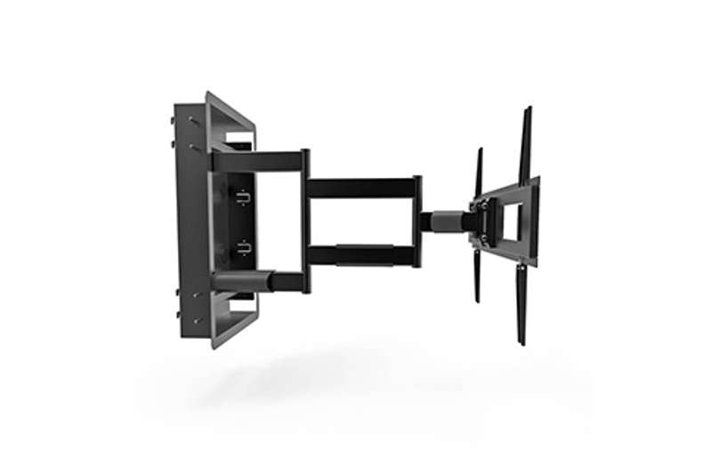 Kanto Recessed In-Wall Full Motion TV Mount for 46-inch to 80-inch TVs