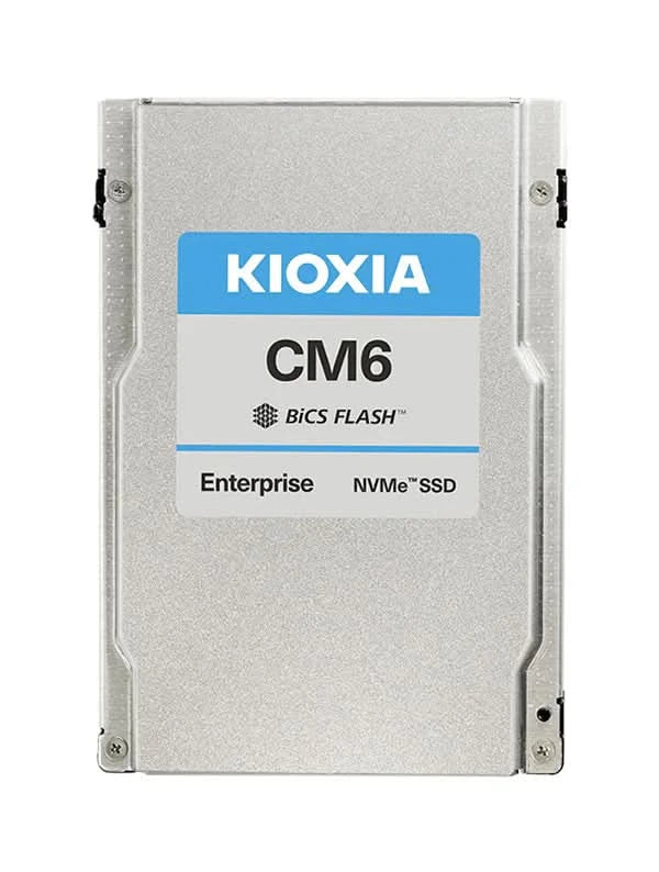 Kioxia KCM61RUL15T3 CM6-R 15.36TB TLC PCIe 4.0 x4 NVMe U.3 2.5-Inch Read Intensive Internal SSD