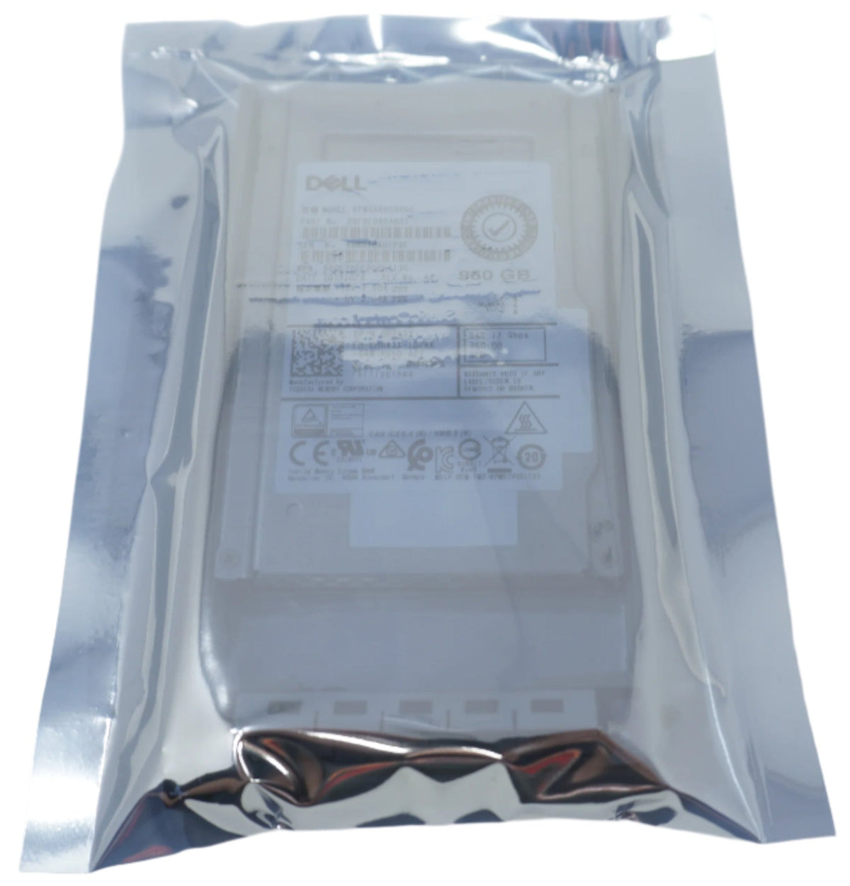 Dell 960GB SAS 2.5" 12G RI SSD KPM5XRUG960G 0H8X3X