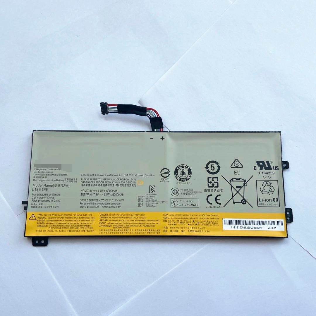 Lenovo L13L4P61 L13M4P61 L13S4P61 Flex 2 Pro 15 Replacement Battery