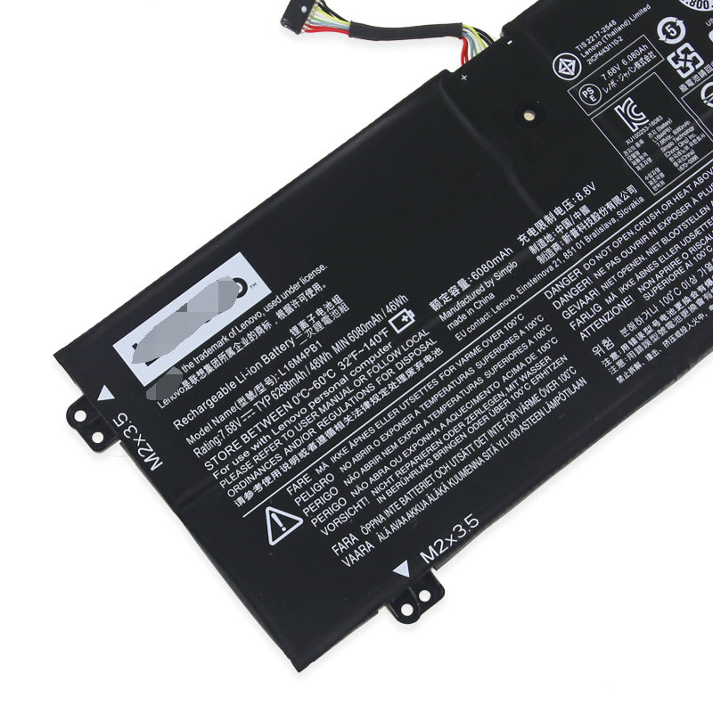 Lenovo YOGA 720-13IKB L16L4PB1 L16C4PB1 L16M4PB1 laptop battery