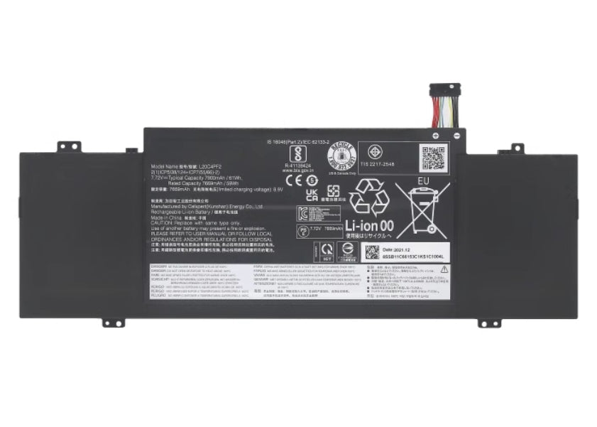 Lenovo L20C4PF2 L20M4PF2 L20D4PF2 Yoga Slim 7 Carbon 14ACN6 Battery