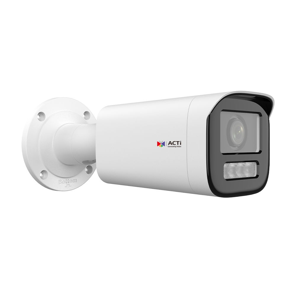 ACTi L41 2MP Deep Learning AI 4.3x Zoom Bullet with IR LED 65m