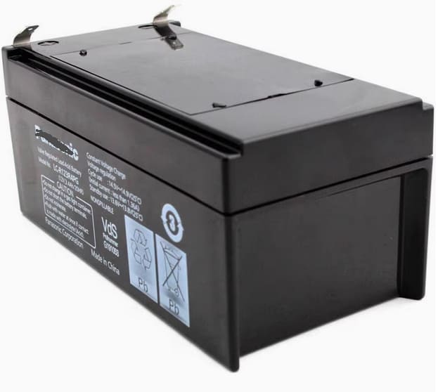 Panasonic LC-R123R4PG Battery for Dräger Savina 300 Ventilator 3.4Ah/20HR