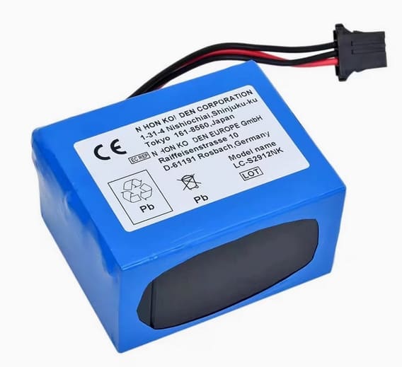 LC-S2912NK Battery for Nihon Khodes TEC-7500 7511 7521 TEC-7431 TEC-7531