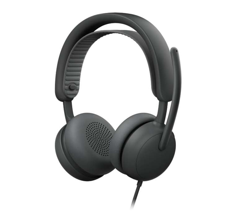 Logitech Zone Wired 2 for Business Wired USB headset - Teams version, Graphite