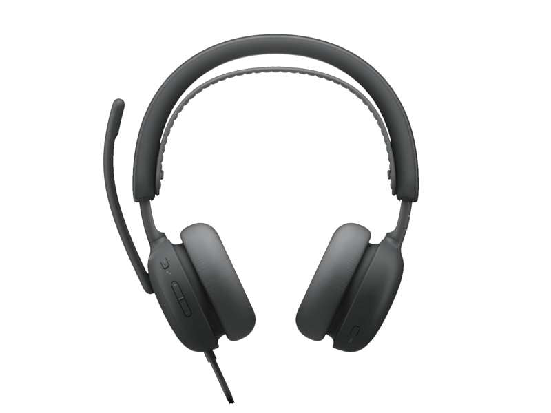 Logitech Zone Wired 2 for Business Wired USB headset- UC version, Graphite